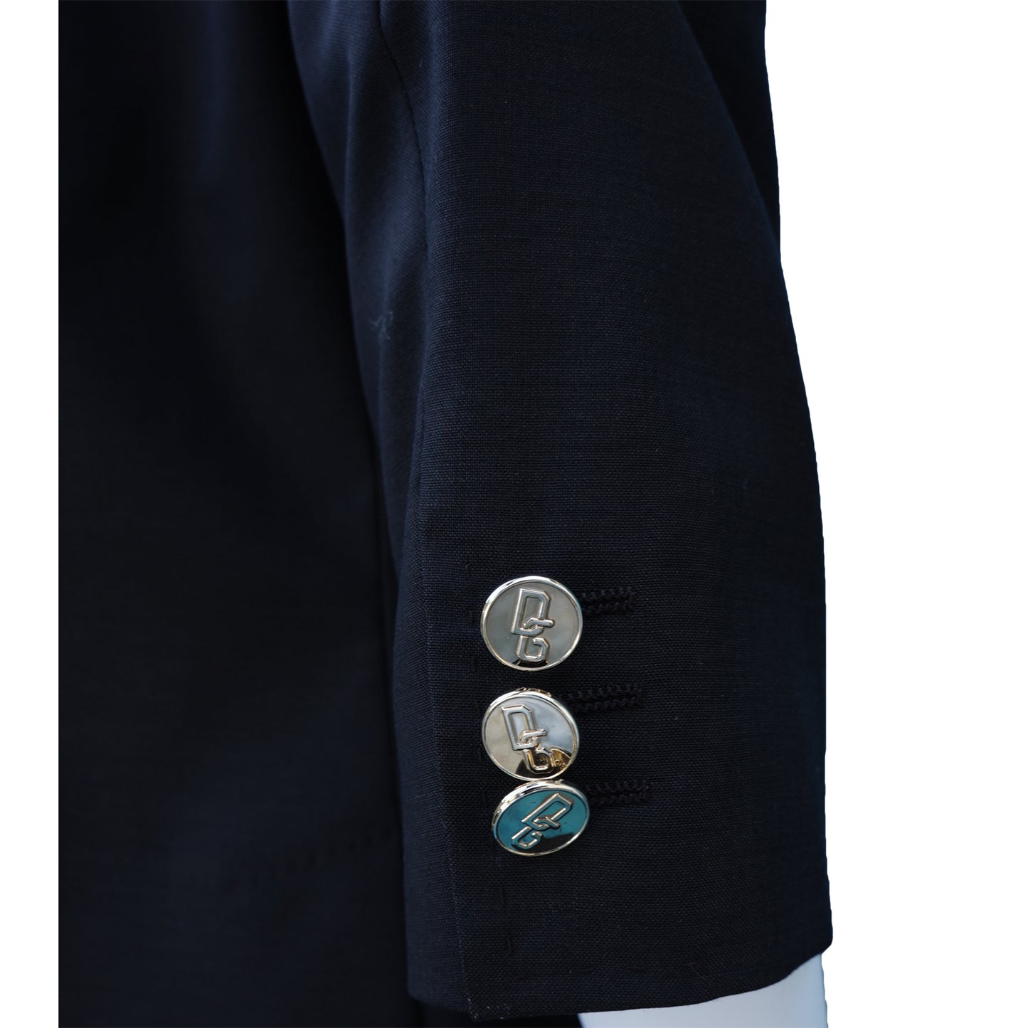 DOLCE & GABBANA BLACK WOOL WIDE-LEG PANT SUIT - leefluxury.com