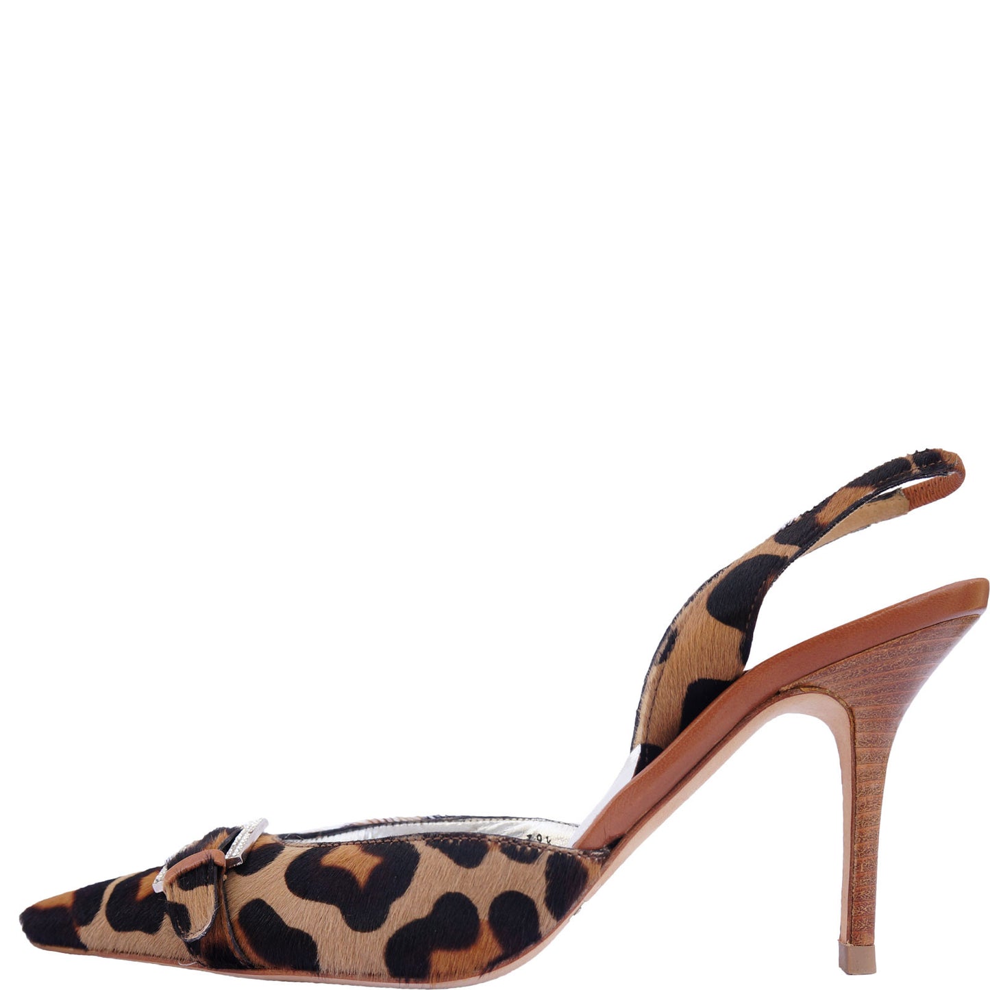 DOLCE & GABBANA PONYHAIR SLINGBACK PUMPS - leefluxury.com