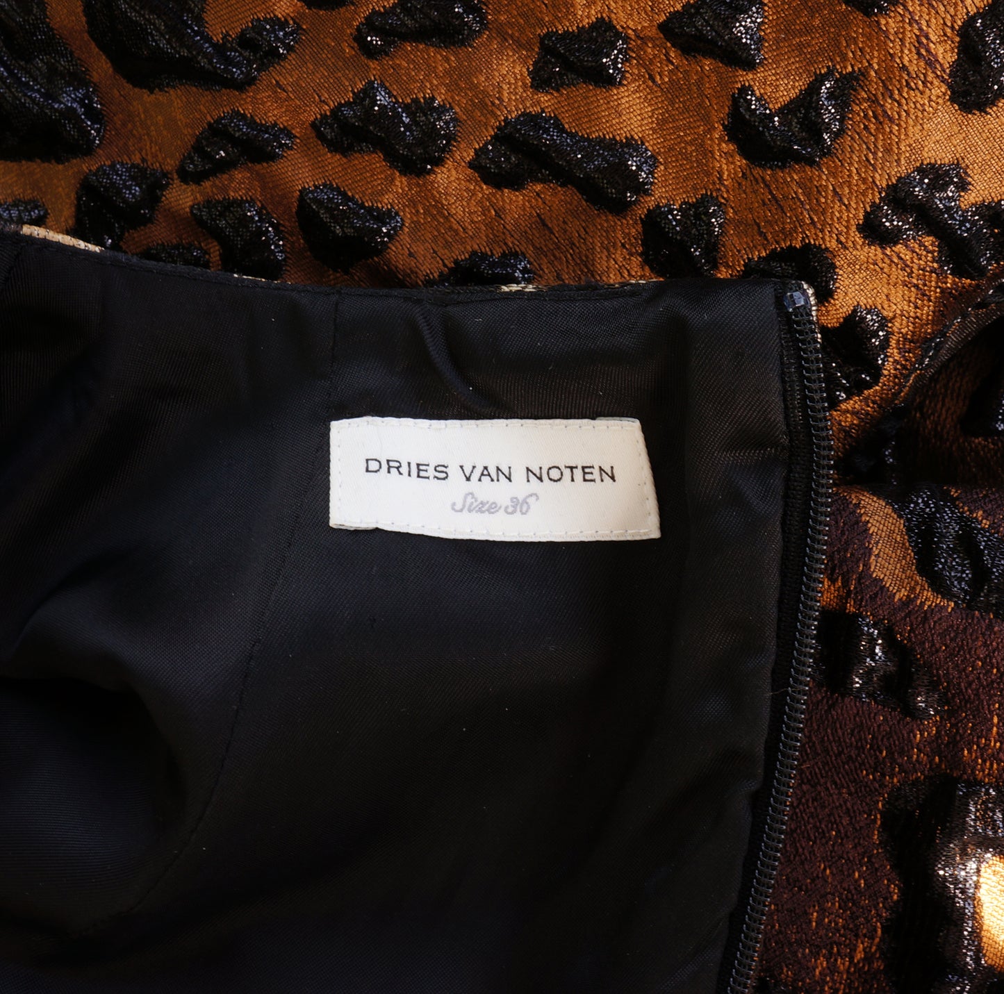 DRIES VAN NOTEN ANIMAL PRINT 2016 TOP - leefluxury.com