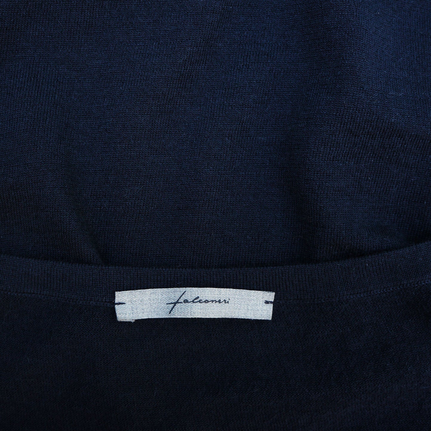 FALCONERI SLATE BLUE CASHMERE KNIT DRESS - leefluxury.com