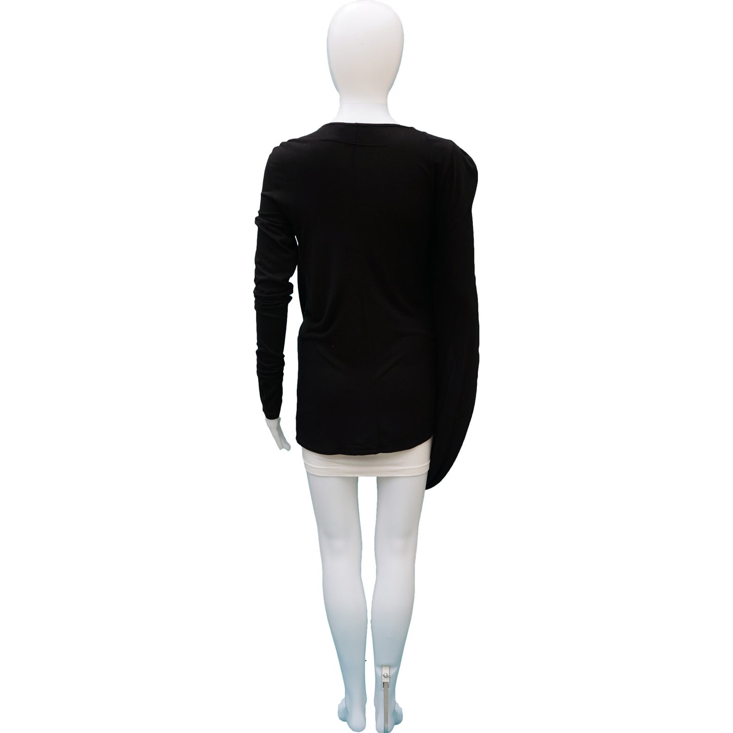 GIVENCHY DRAPED LONG SLEEVE TOP - leefluxury.com