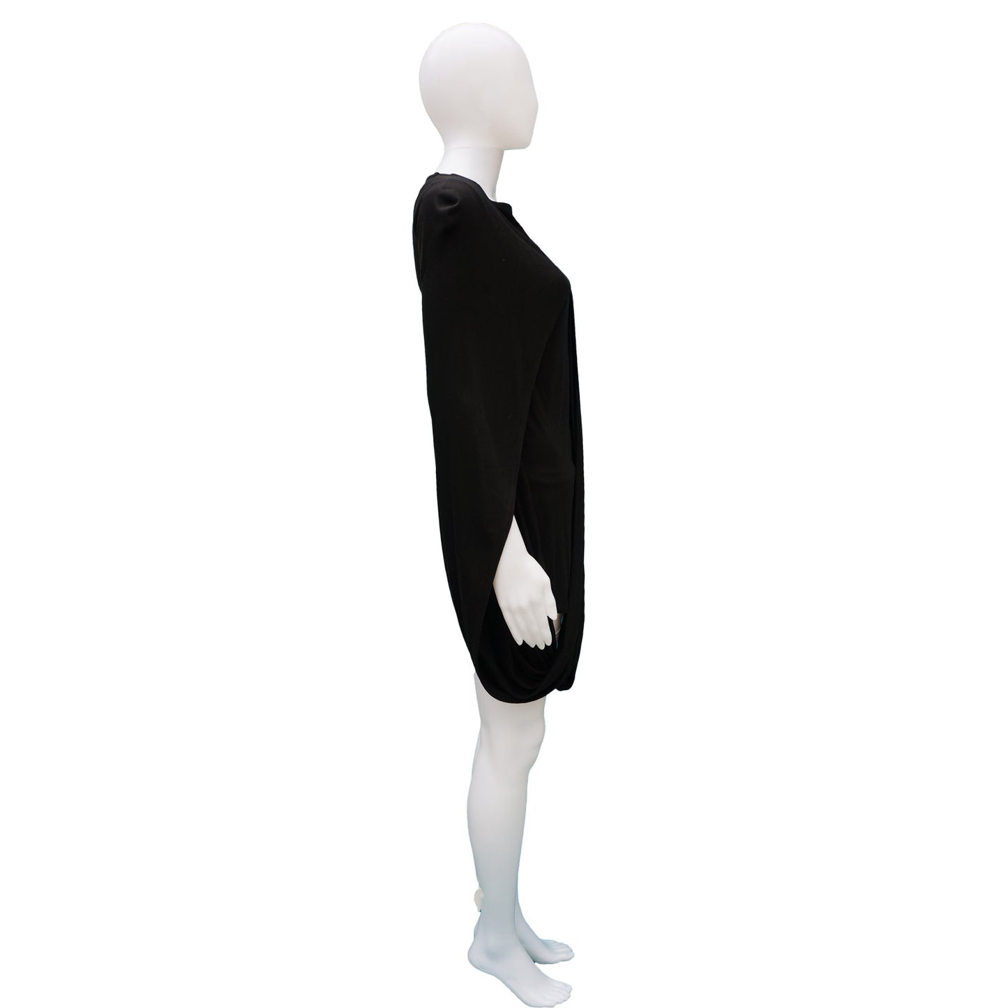 GIVENCHY DRAPED LONG SLEEVE TOP - leefluxury.com