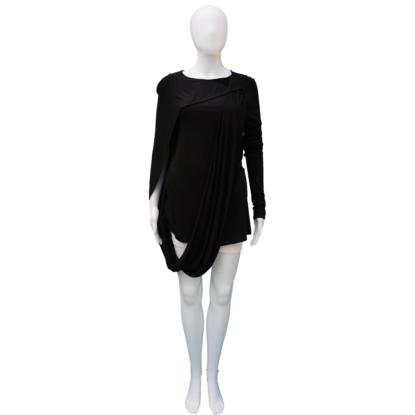 GIVENCHY DRAPED LONG SLEEVE TOP - leefluxury.com