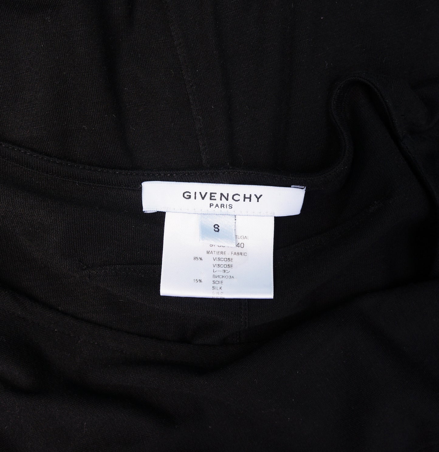 GIVENCHY DRAPED LONG SLEEVE TOP - leefluxury.com