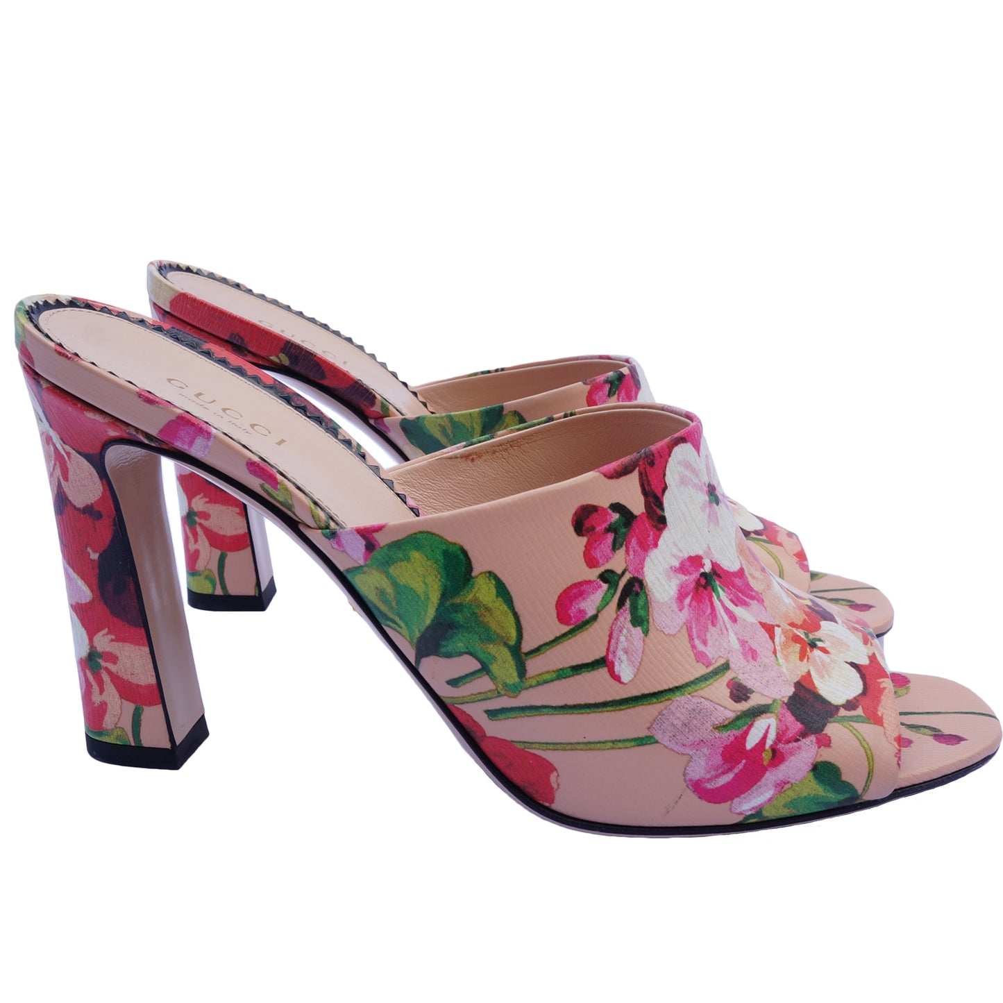GUCCI SHANGHAI BLOOMS SANDALS - leefluxury.com