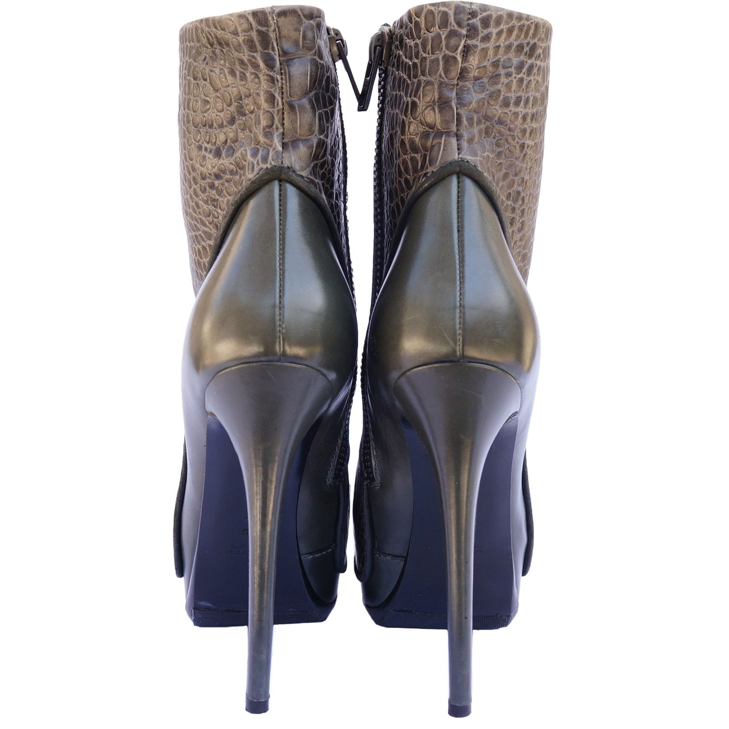 HAIDER ACKERMANN LEATHER ROUND-TOE ANKLE BOOTS - leefluxury.com