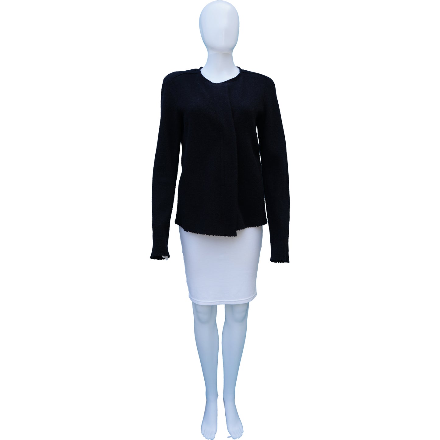 ISABEL MARANT KNIT ZIP-UP JACKET - leefluxury.com