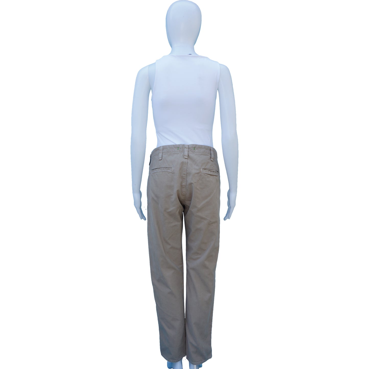 J BRAND KHAKI STRAIGHT LEG PANT - leefluxury.com