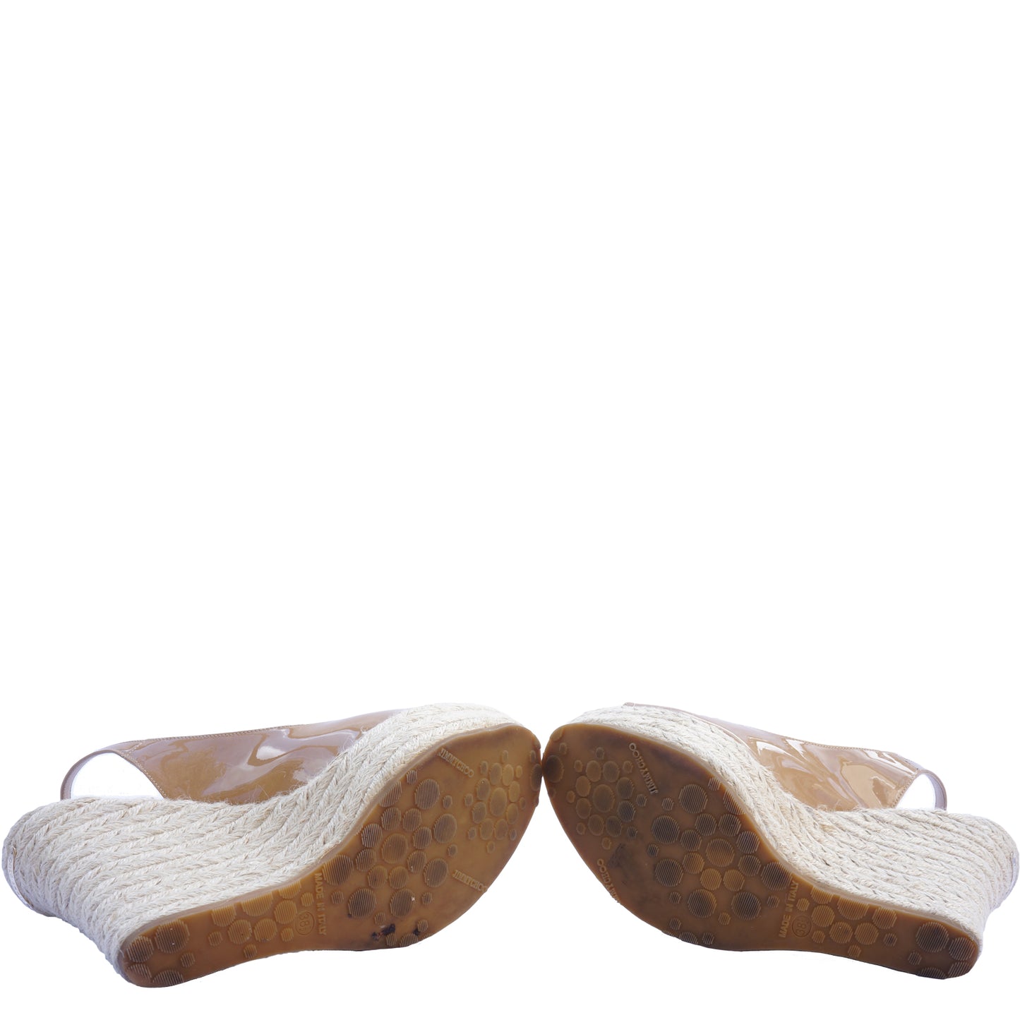 JIMMY CHOO POLAR ESPADRILLE WEDGES - leefluxury.com