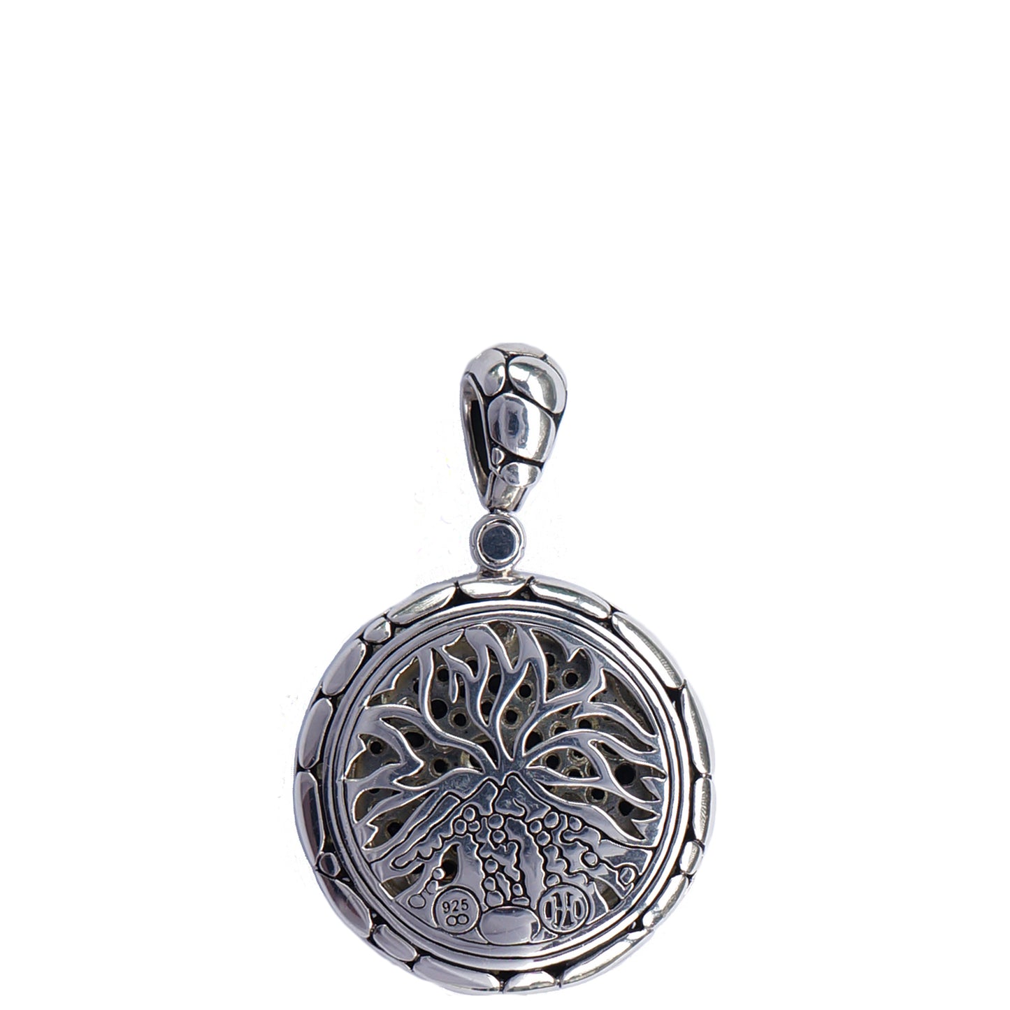 JOHN HARDY SAPPHIRE KALI LAVA FIRE PENDANT - leefluxury.com