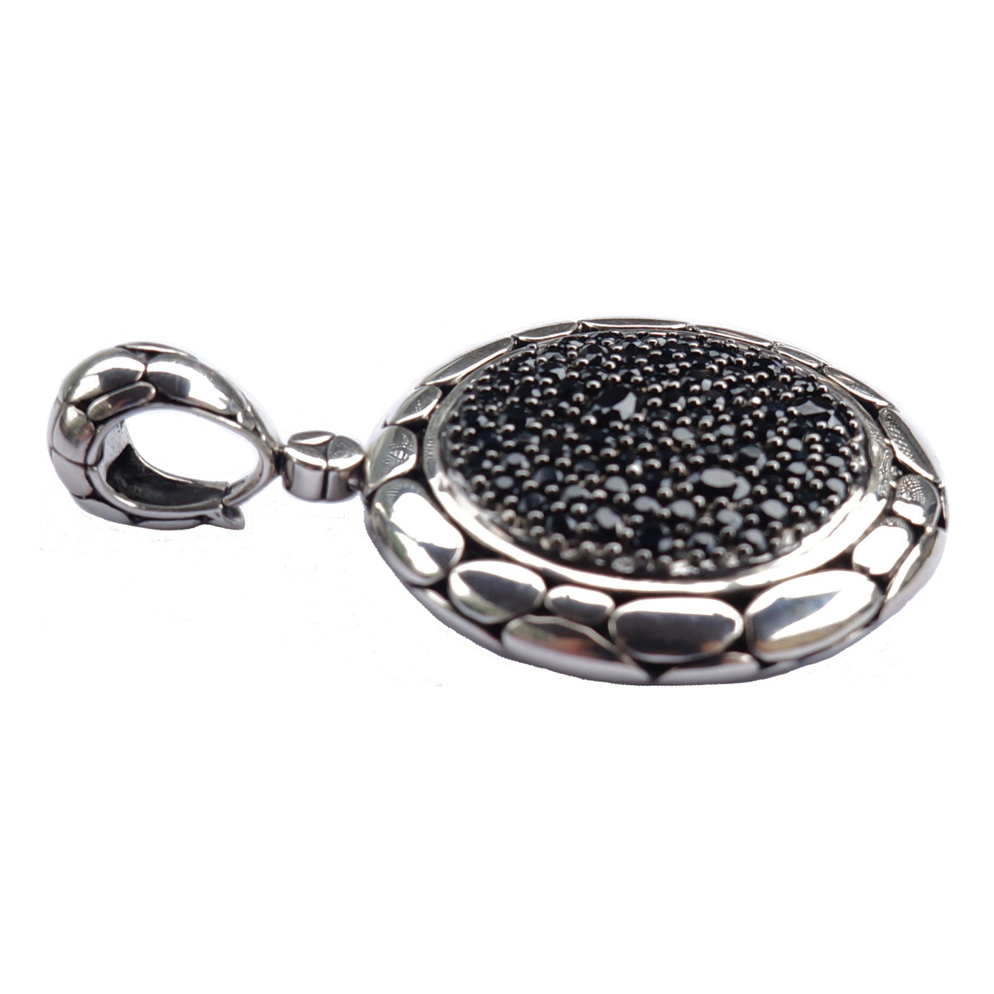 JOHN HARDY SAPPHIRE KALI LAVA FIRE PENDANT - leefluxury.com