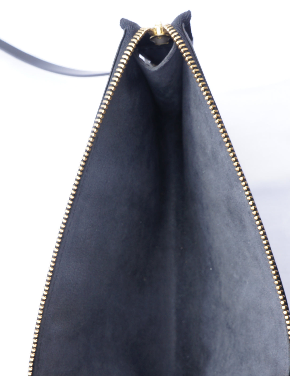LOUIS VUITTON EPI POCHETTE BLACK CLUTCH BAG - leefluxury.com