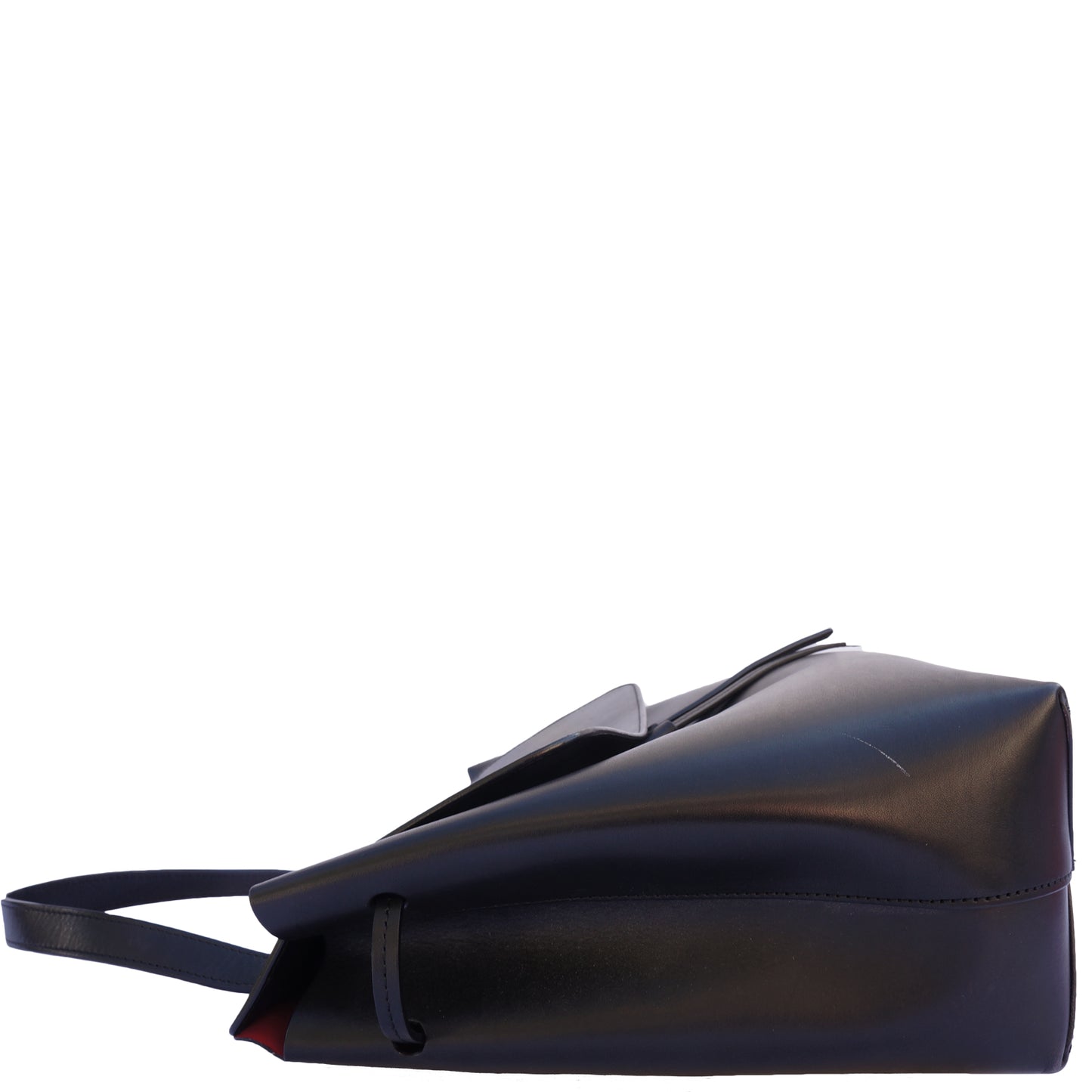 MANSUR GAVRIEL LEATHER LADY BLACK BAG - leefluxury.com