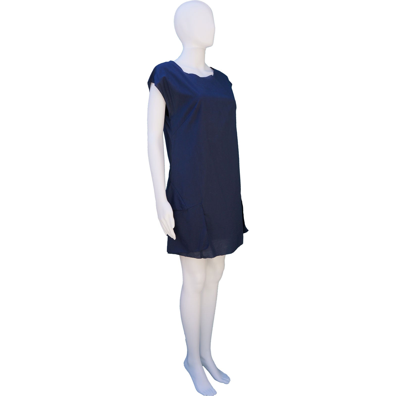 3.1 PHILLIP LIM SLEEVLESS DRESS WITH RUFFLE ACCENT - leefluxury.com