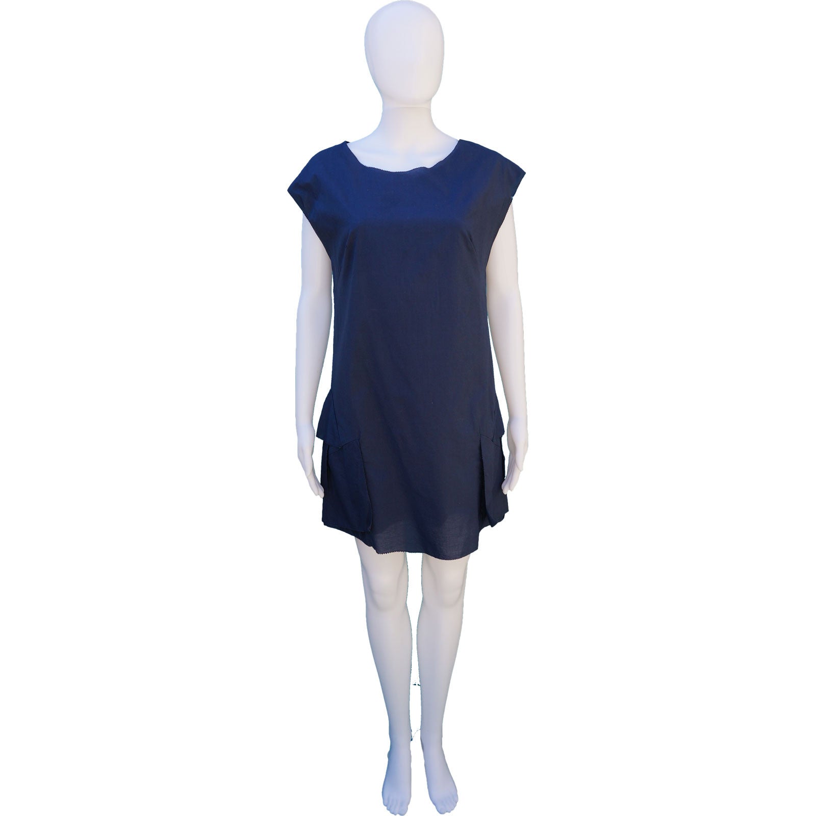 3.1 PHILLIP LIM SLEEVLESS DRESS WITH RUFFLE ACCENT - leefluxury.com