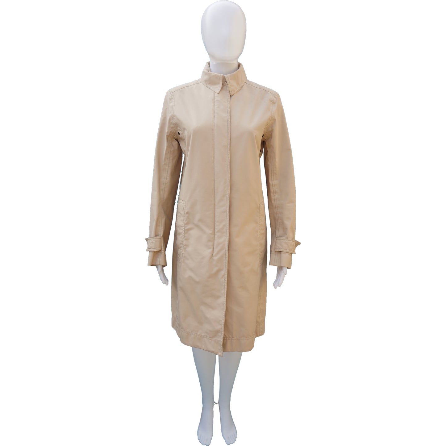PRADA SPORT TAN RAINCOAT - leefluxury.com