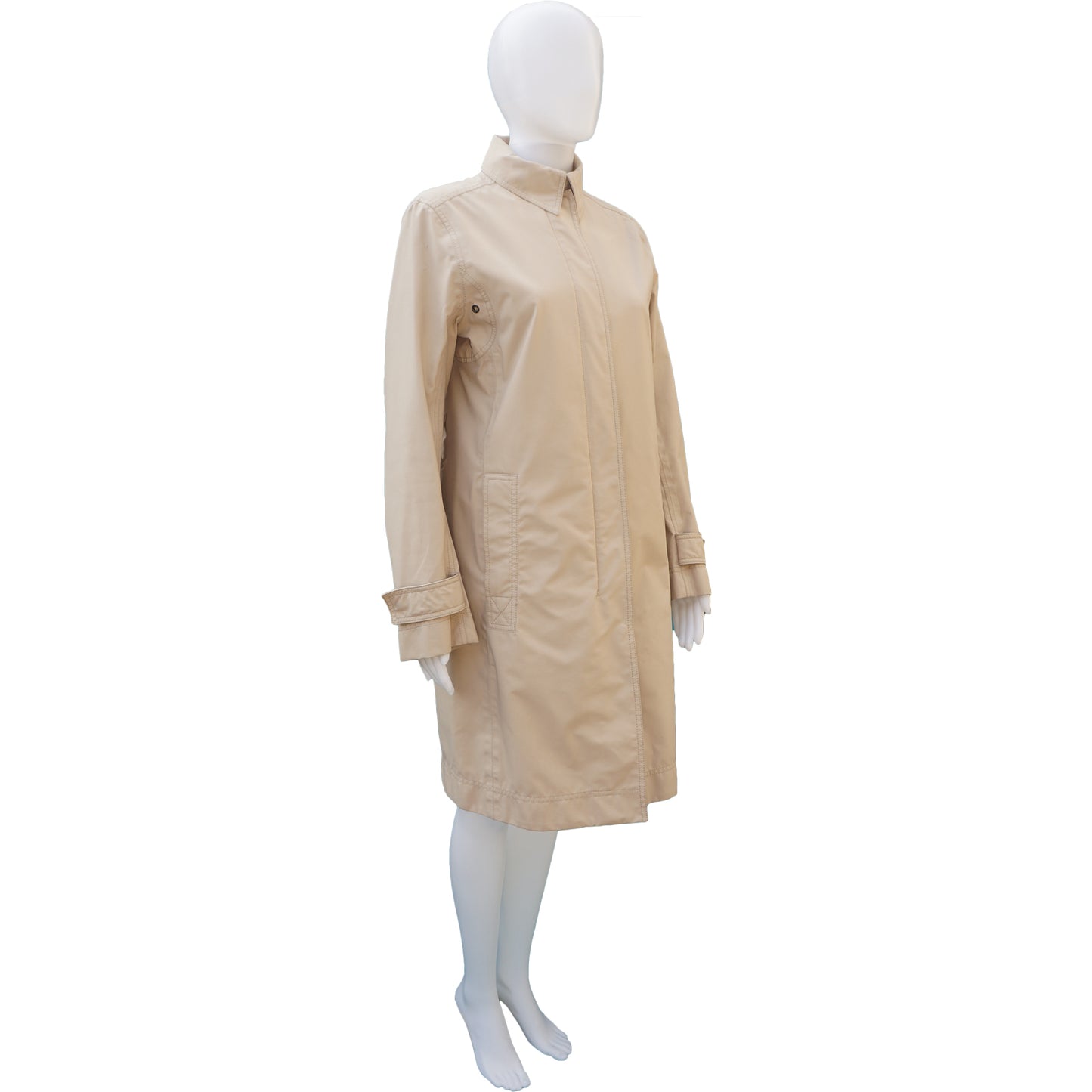 PRADA SPORT TAN RAINCOAT - leefluxury.com