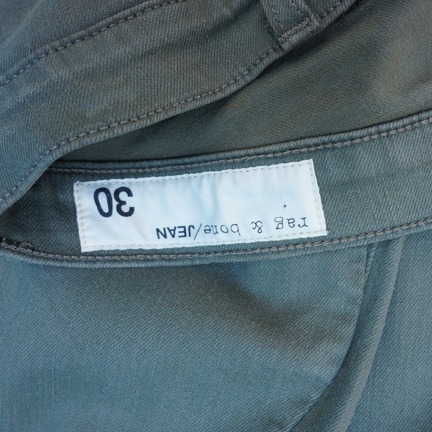 RAG & BONE KHAKI SKINNY CARGO PANTS - leefluxury.com