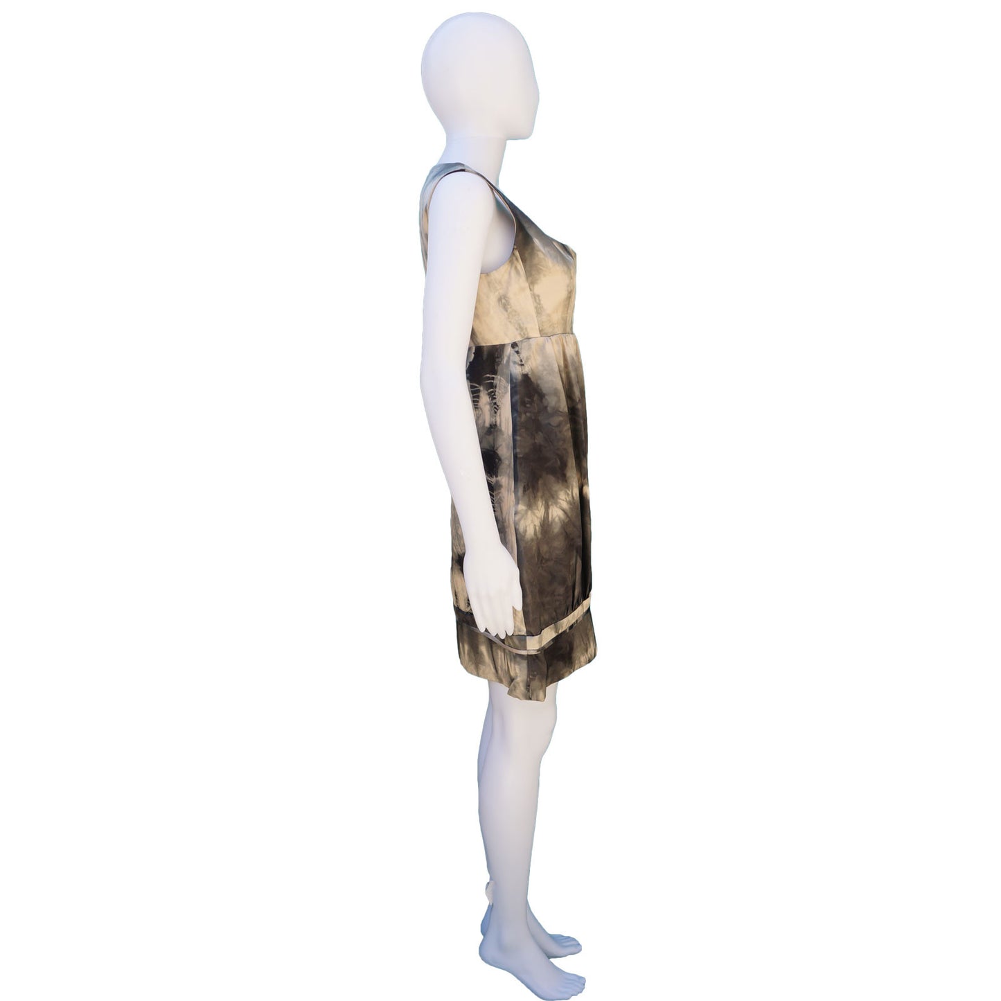 STELLA MCCARTNEY SILK PRINTED DRESS - leefluxury.com