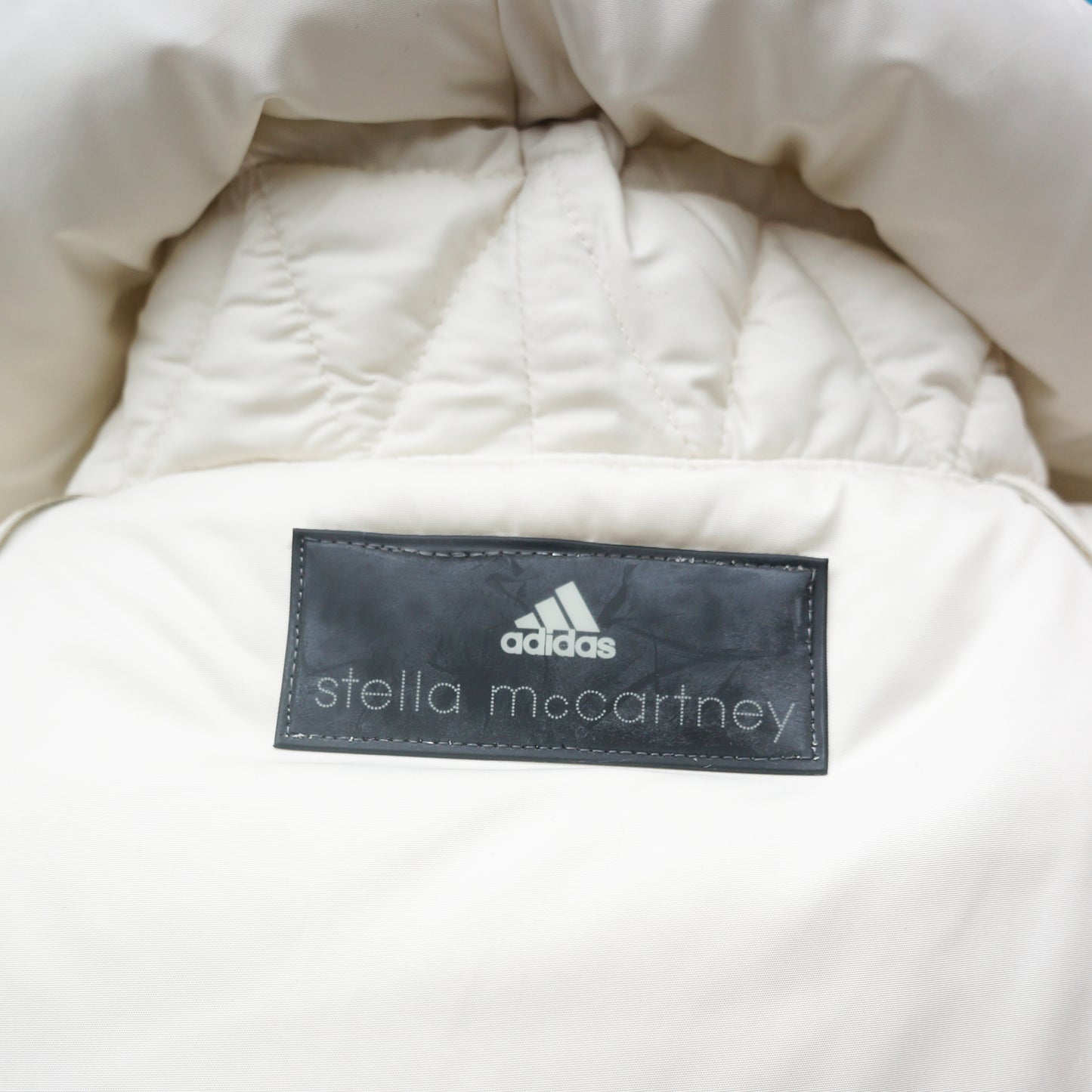STELLA MCCARTNEY FOR ADIDAS CREAM PUFFER VEST - leefluxury.com