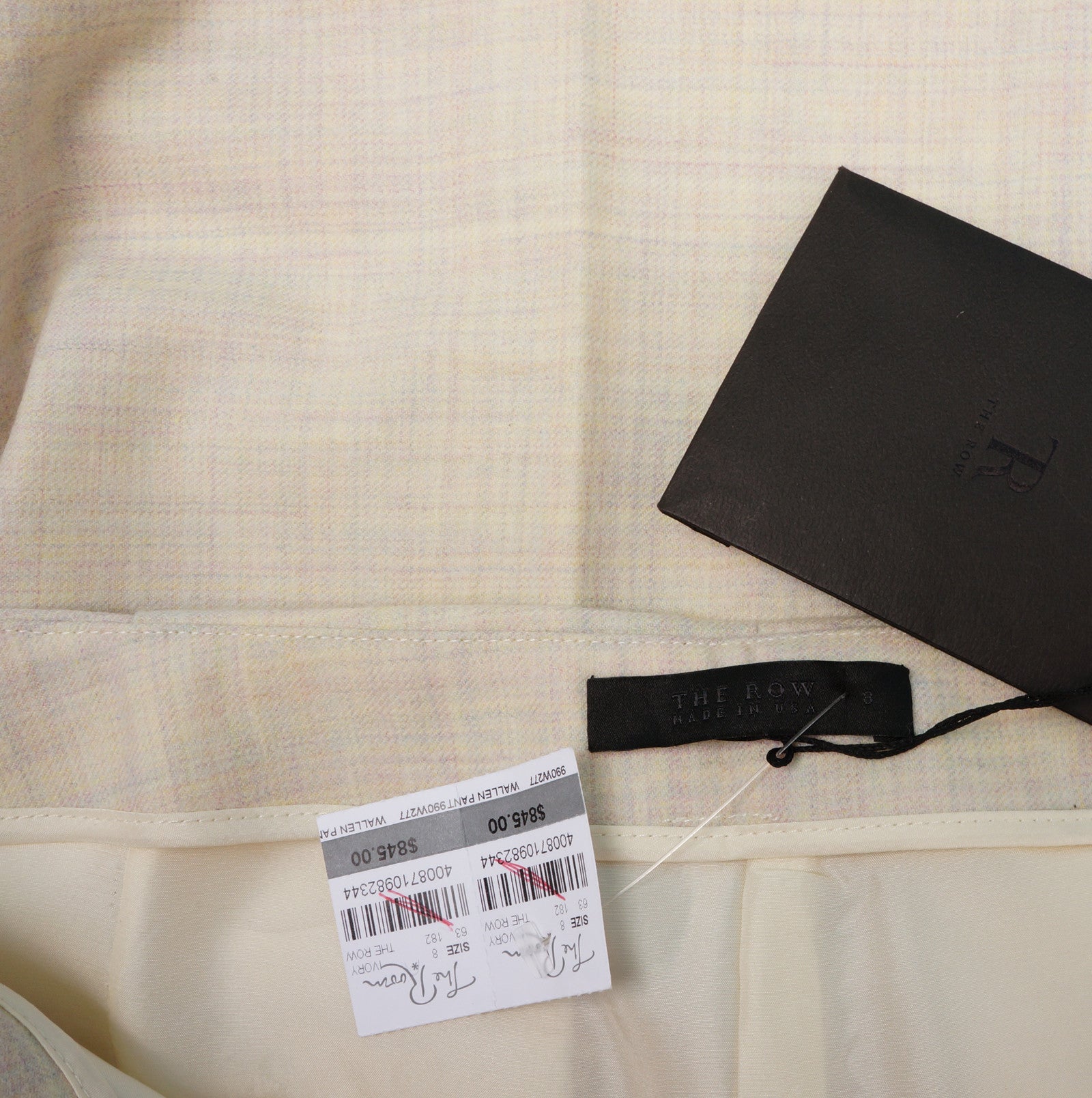 THE ROW WOOL CROPPED PANTS NEW WITH TAGS - leefluxury.com