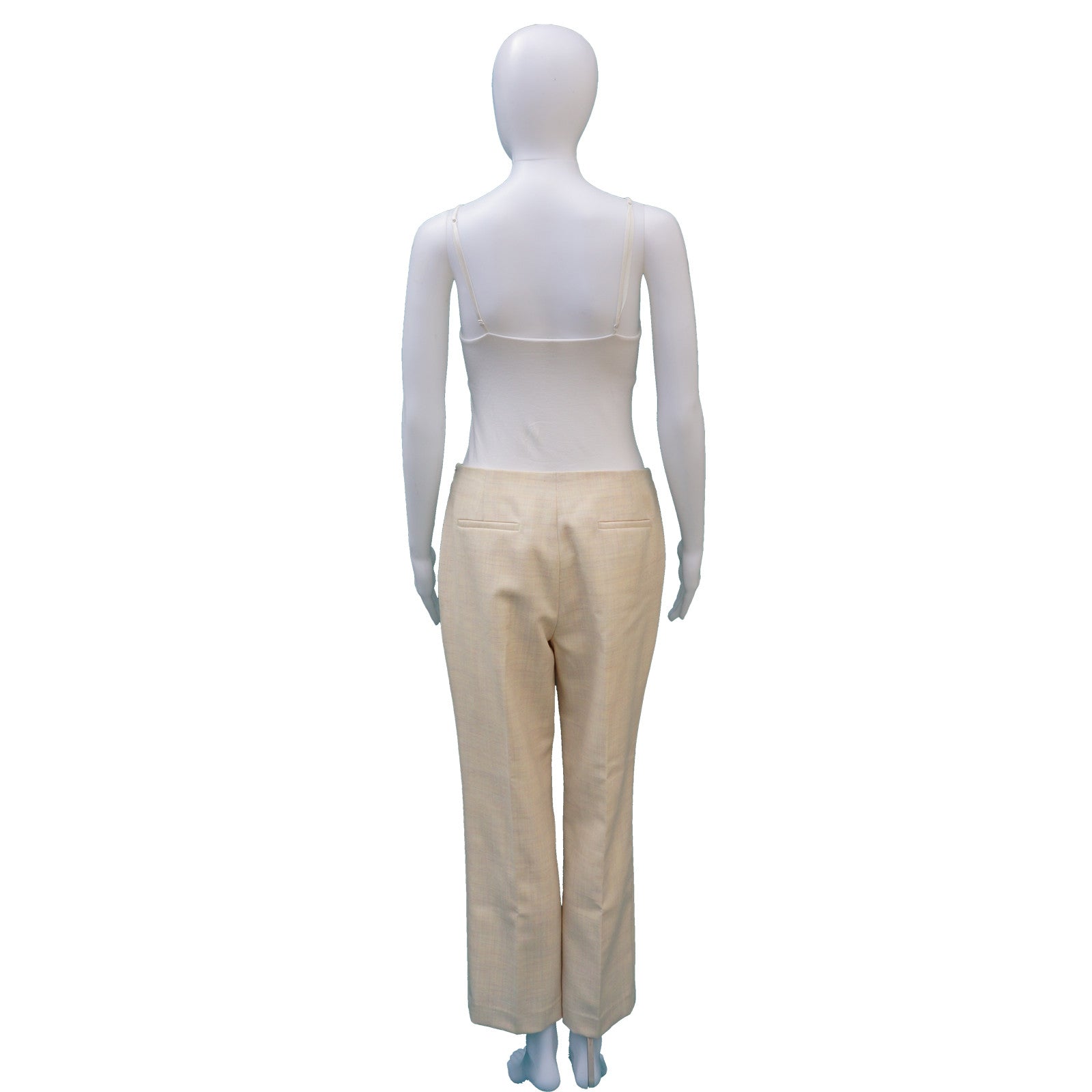 THE ROW WOOL CROPPED PANTS NEW WITH TAGS - leefluxury.com