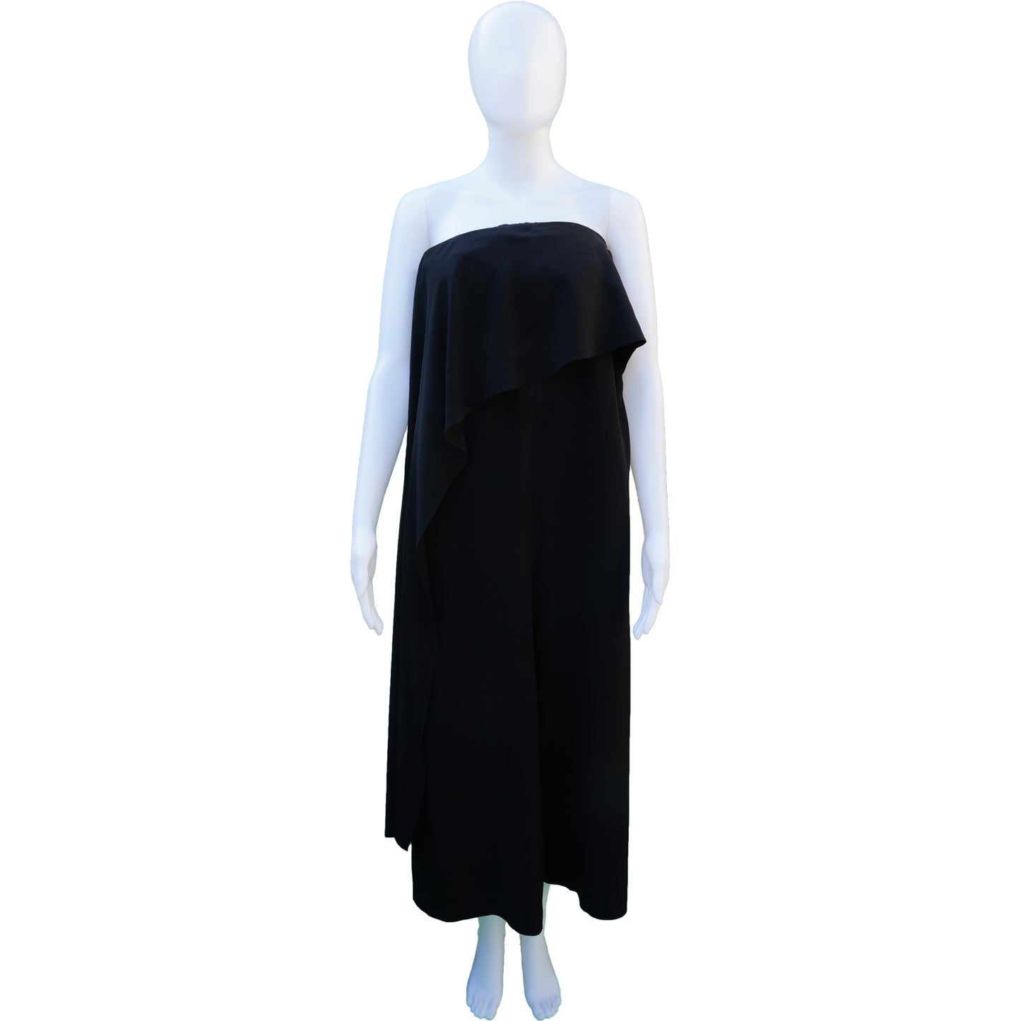 TIBI SILK WIDE-LEG JUMPSUIT - leefluxury.com