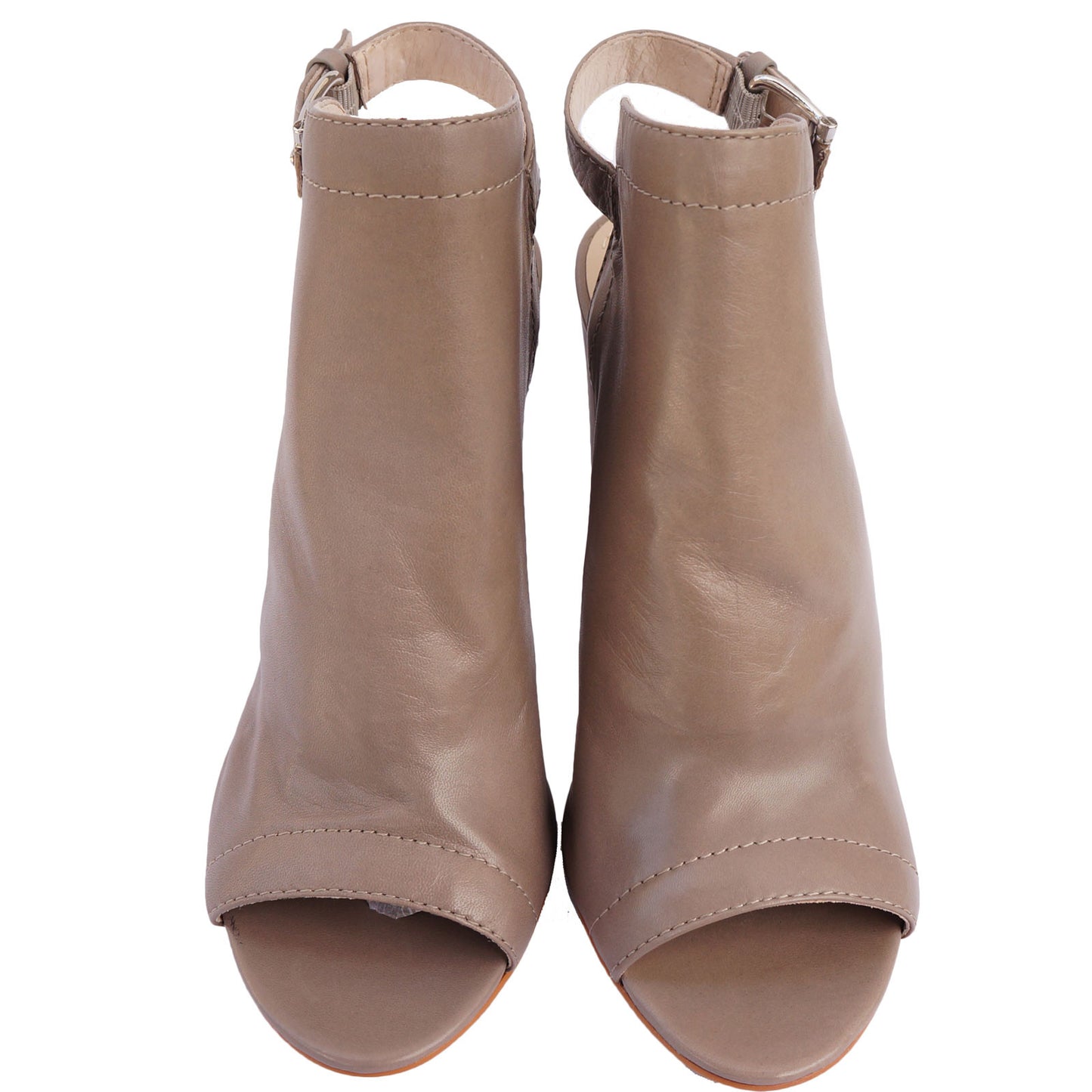 VINCE CAMUTO SLINGBACK PEEP-TOE BOOTS NEW WITH TAGS - leefluxury.com
