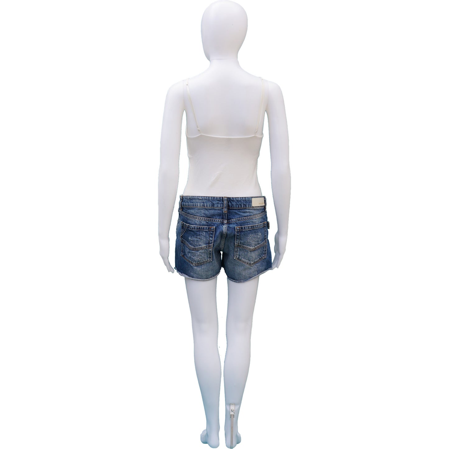 ZADIG & VOLTAIRE DISTRESSED DENIM SHORTS - leefluxury.com