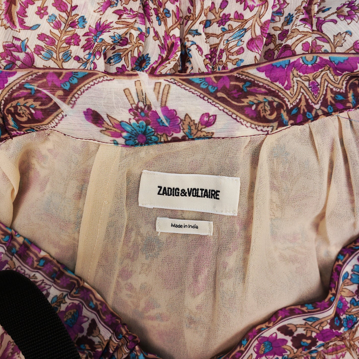 ZADIG & VOLTAIRE RIMANA BEADED SKIRT - leefluxury.com