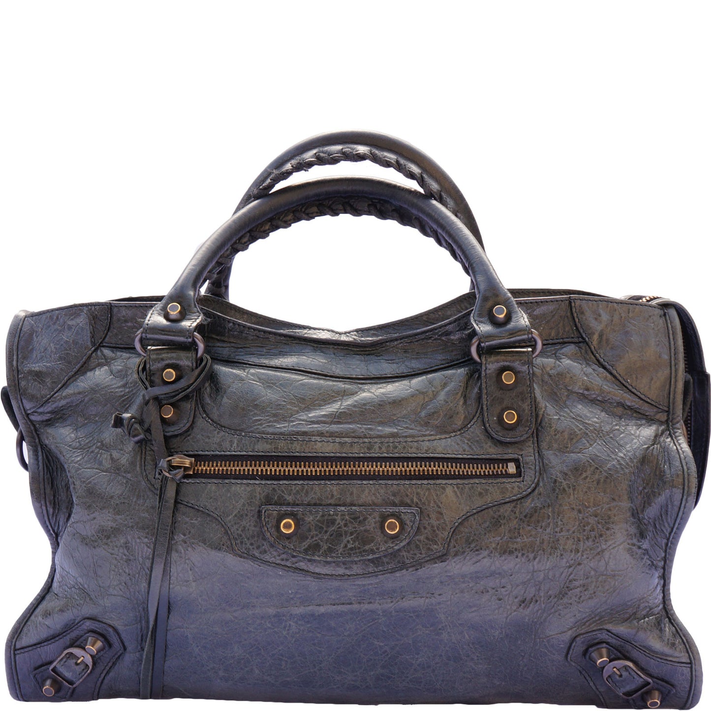 BALENCIAGA MOTOCROSS CLASSIC CITY BAG - leefluxury.com