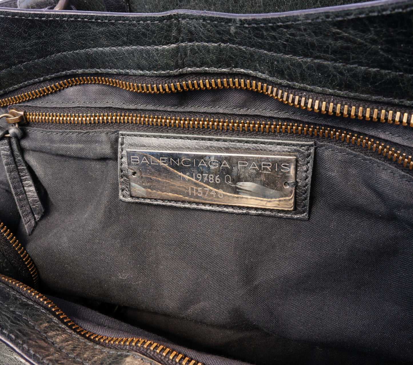 BALENCIAGA MOTOCROSS CLASSIC CITY BAG - leefluxury.com