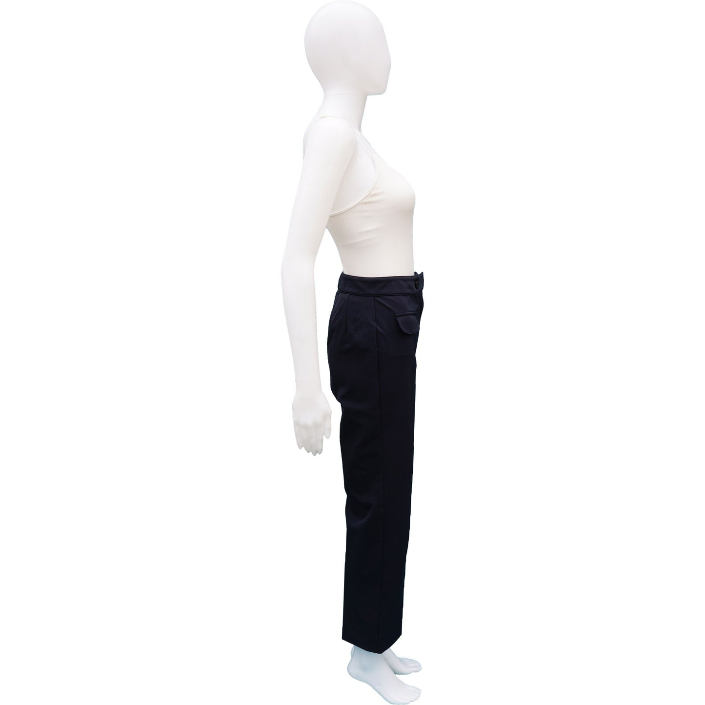 BLUMARINE TESSUTO STRAIGHT LEG PANT - leefluxury.com