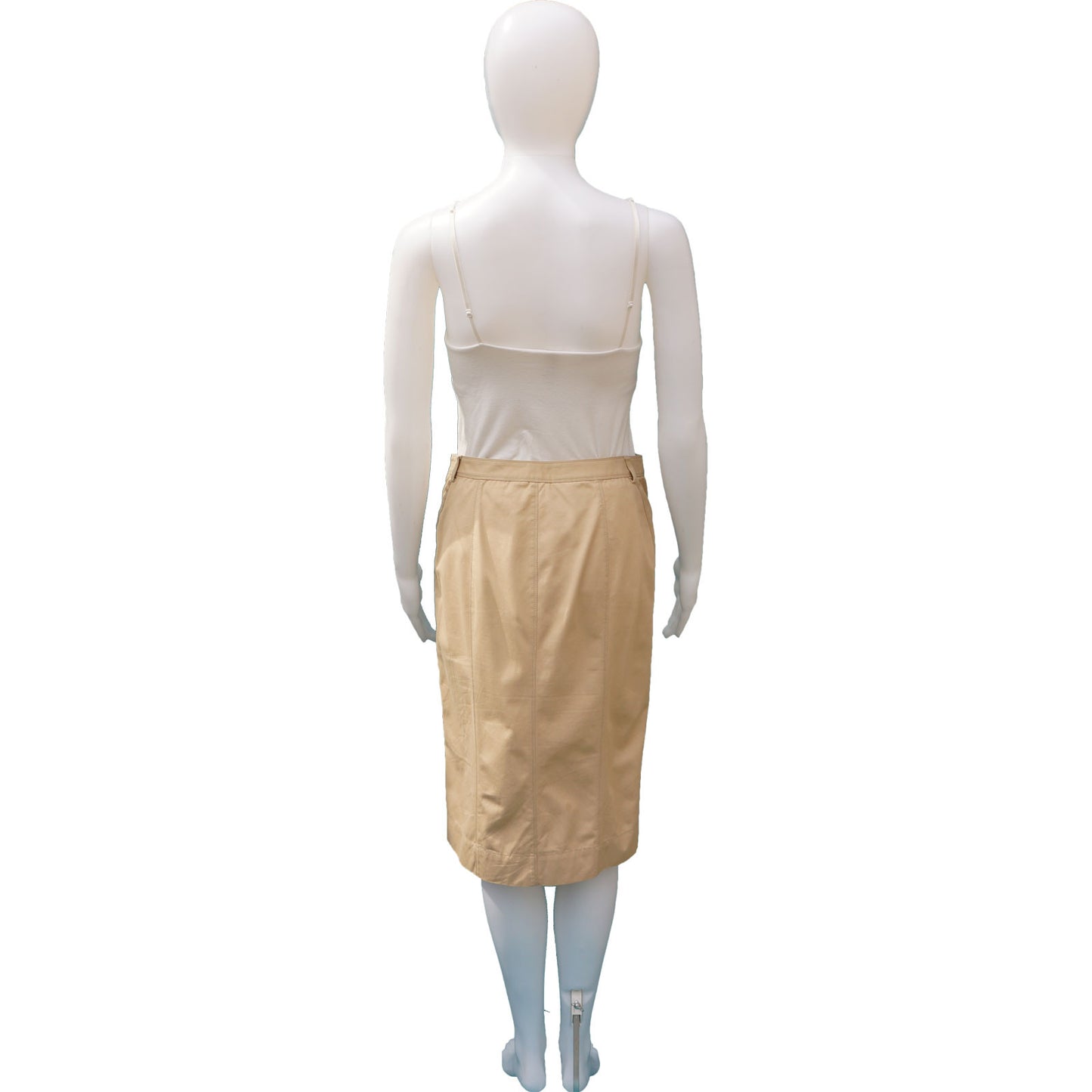 BURBERRY KNEE-LENGTH PENCIL SKIRT - leefluxury.com