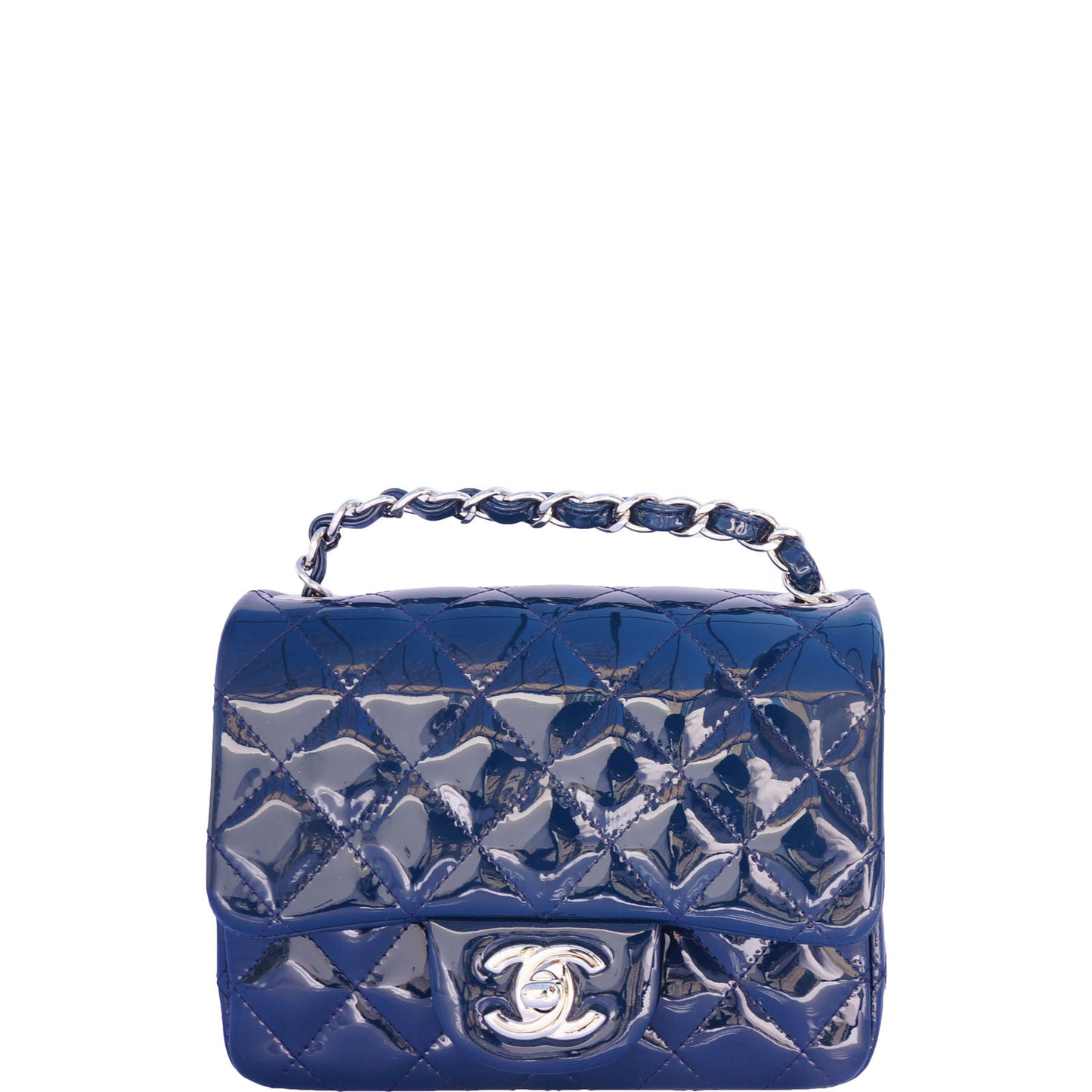 CHANEL MINI CLASSIC SQUARE FLAP BAG - leefluxury.com