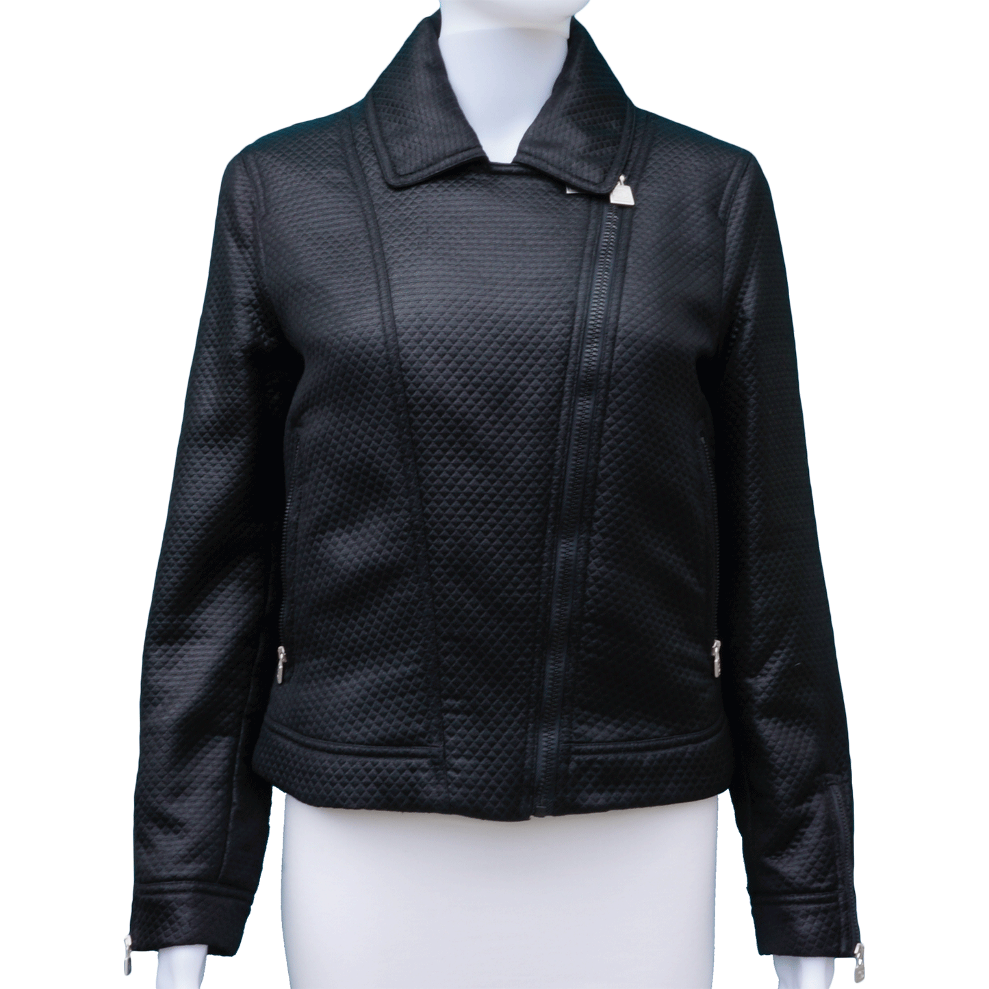 CHANEL QUILTED LIGHT ZIP JACKET - leefluxury.com