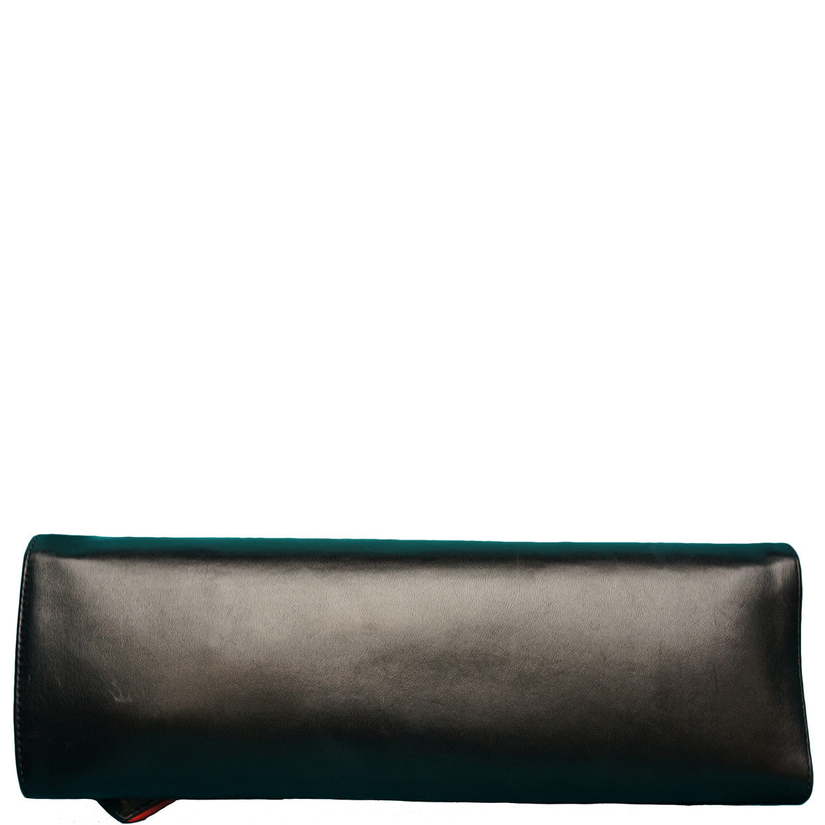 CHRISTIAN LOUBOUTIN PIGALLE STUDDED BLACK CLUTCH - leefluxury.com