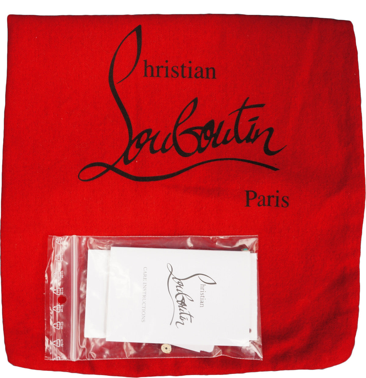 CHRISTIAN LOUBOUTIN PIGALLE STUDDED BLACK CLUTCH - leefluxury.com