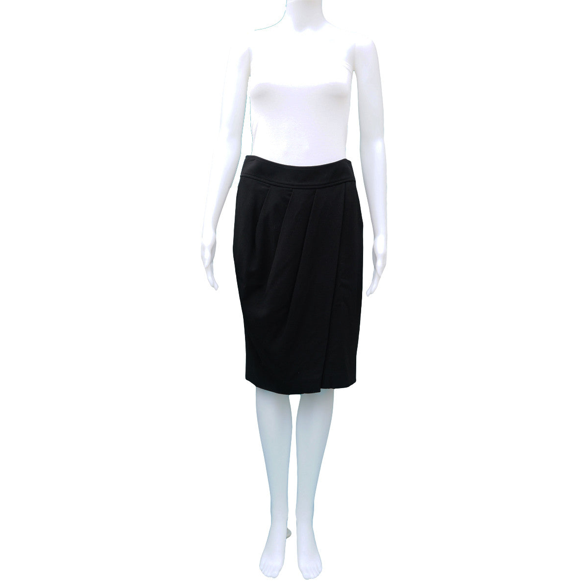 DEREK LAM WOOL KNEE-LENGTH SKIRT - leefluxury.com