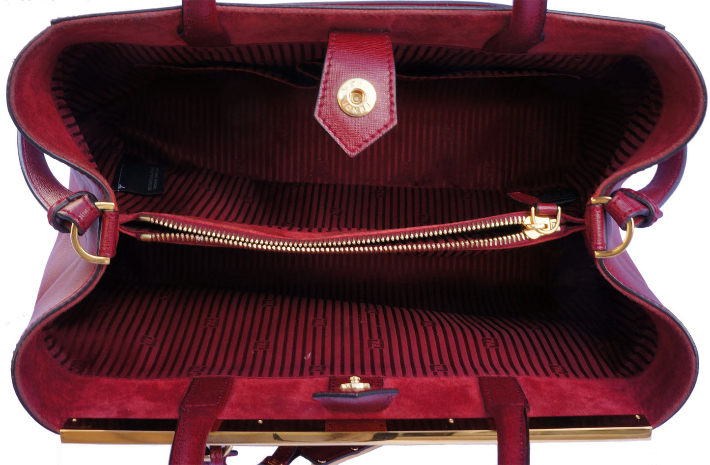 FENDI MEDIUM 2JOURS TOTE - leefluxury.com