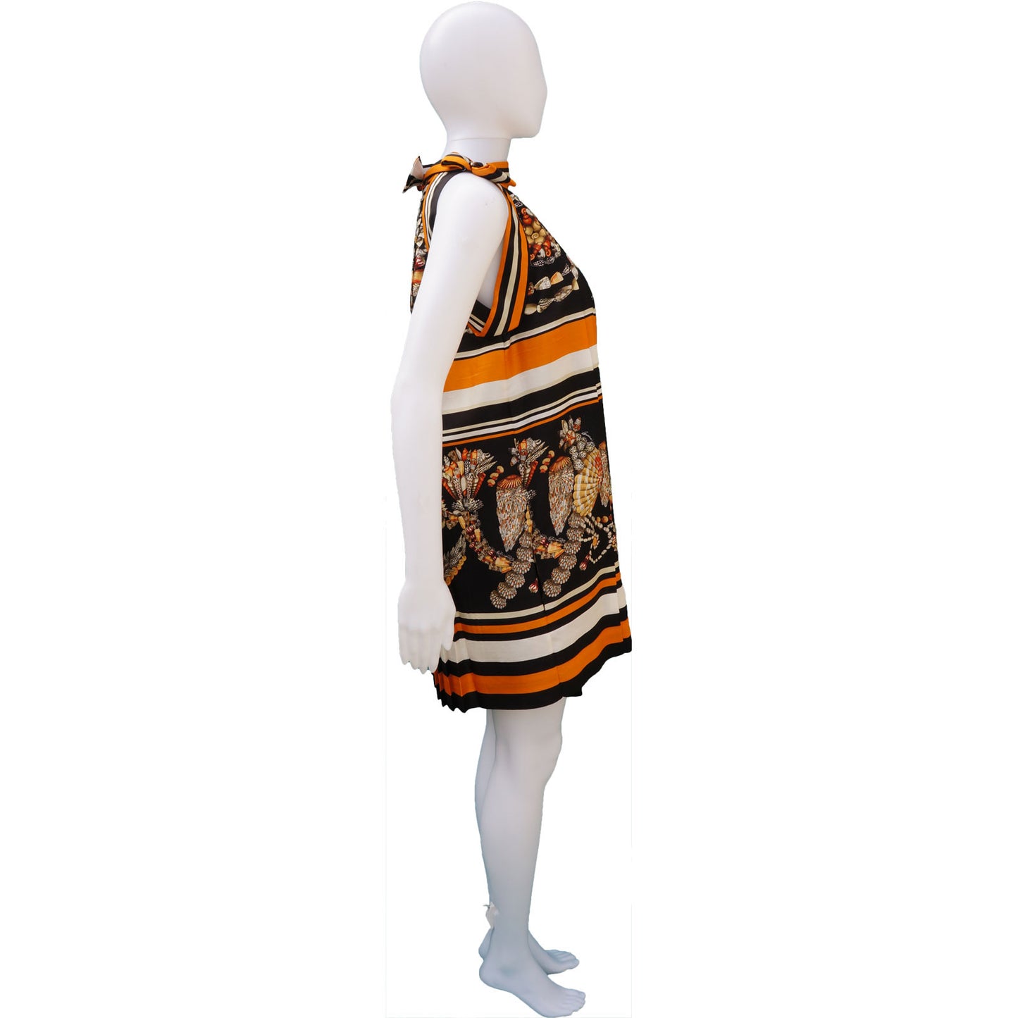 GUCCI RESORT 2009 RARE SEASHELL SLEEVELESS DRESS - leefluxury.com