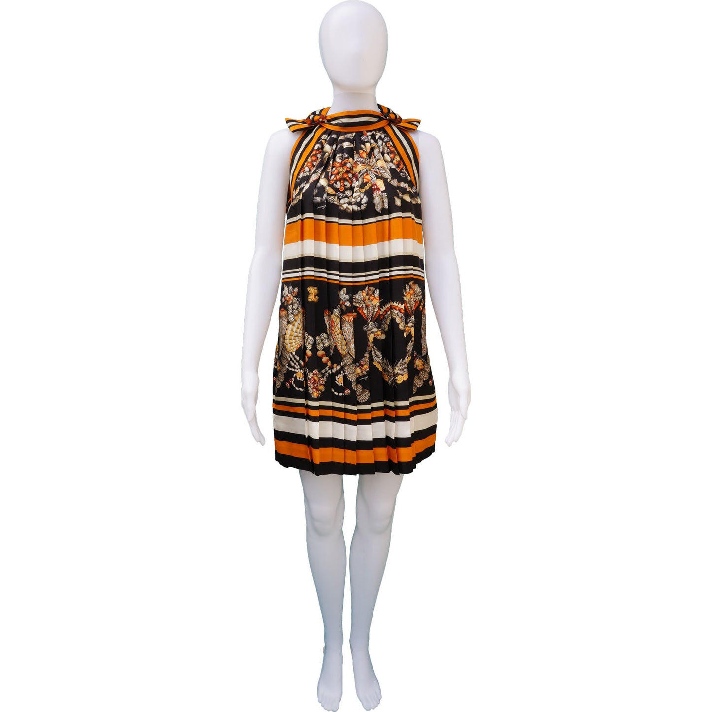 GUCCI RESORT 2009 RARE SEASHELL SLEEVELESS DRESS - leefluxury.com