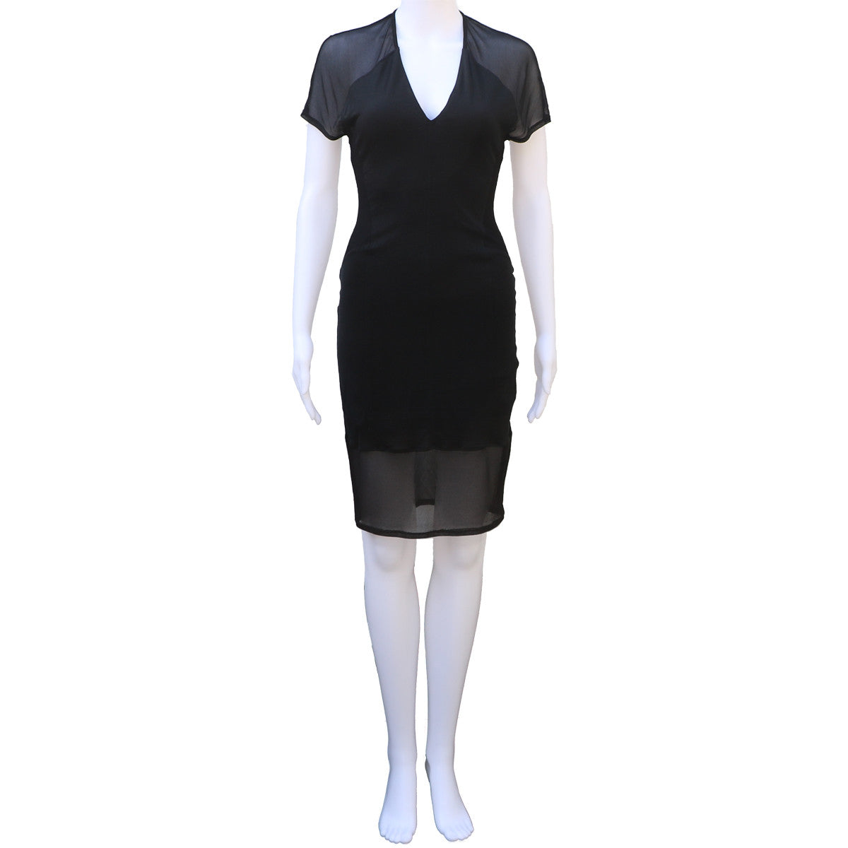 HELMUT LANG BODYCON DRESS - leefluxury.com