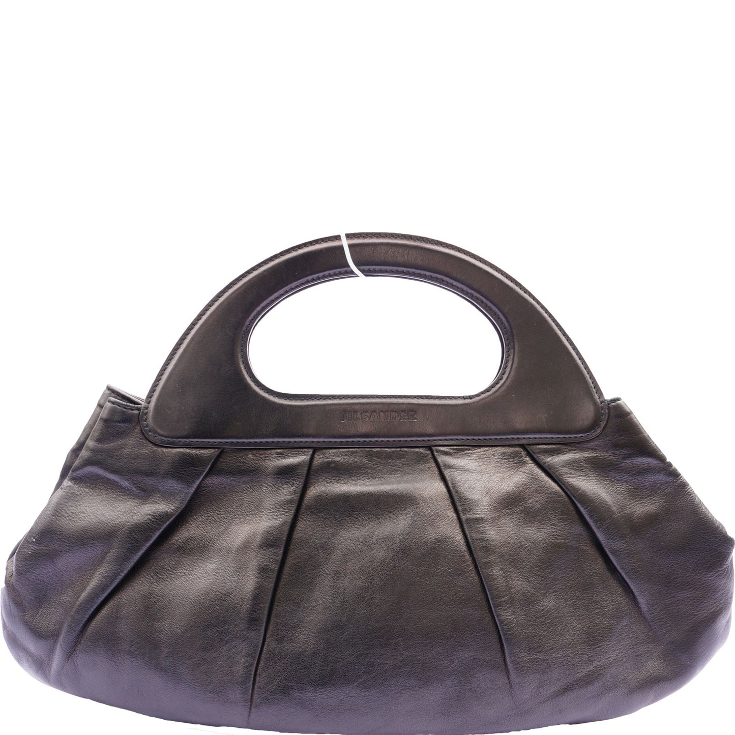 JILL SANDER TOP HANDLE LEATHER BAG - leefluxury.com