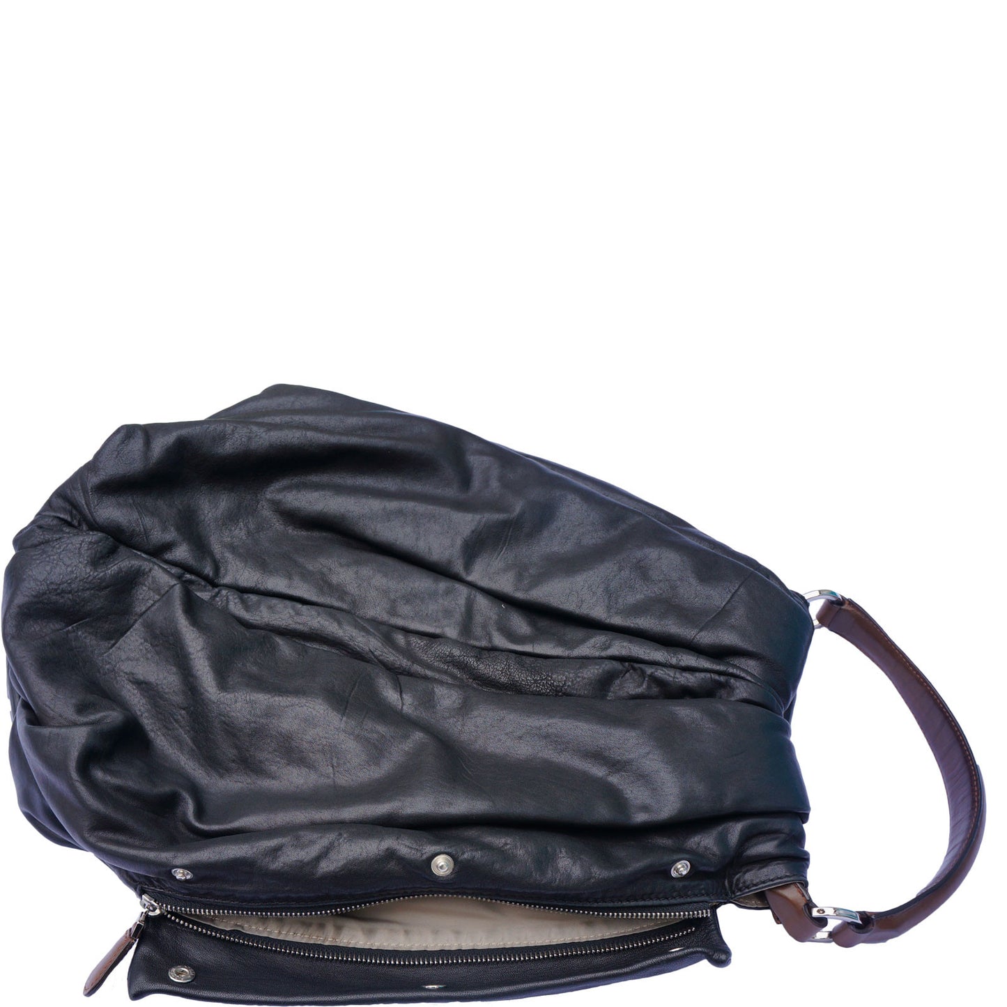 MARNI LARGE LEATHER HOBO - leefluxury.com