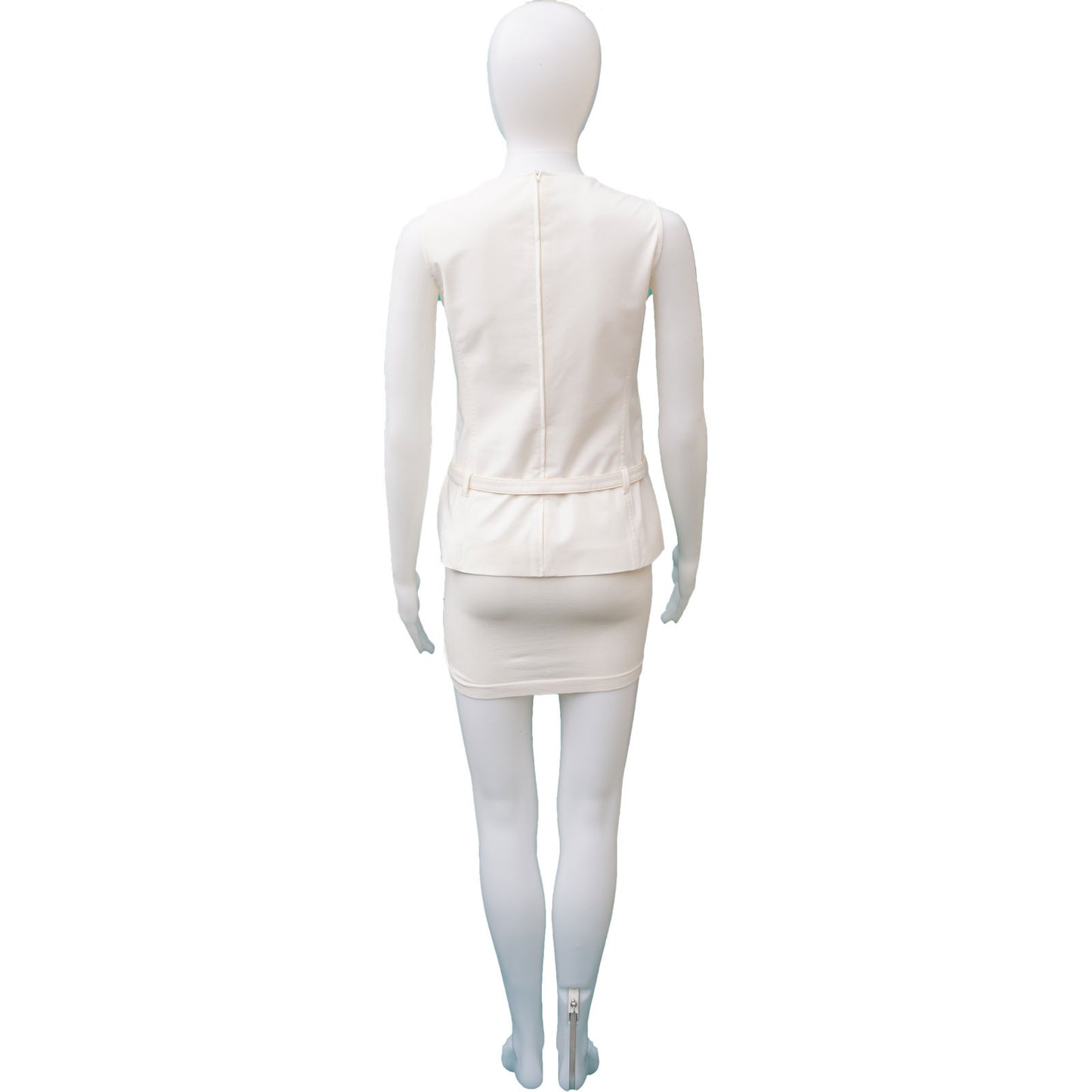 PRADA BELTED SLEEVELESS TOP - leefluxury.com