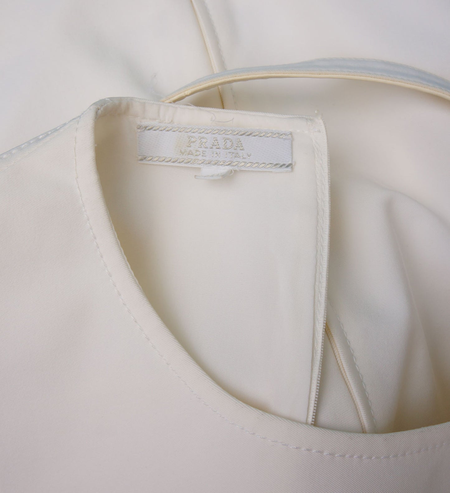 PRADA BELTED SLEEVELESS TOP - leefluxury.com
