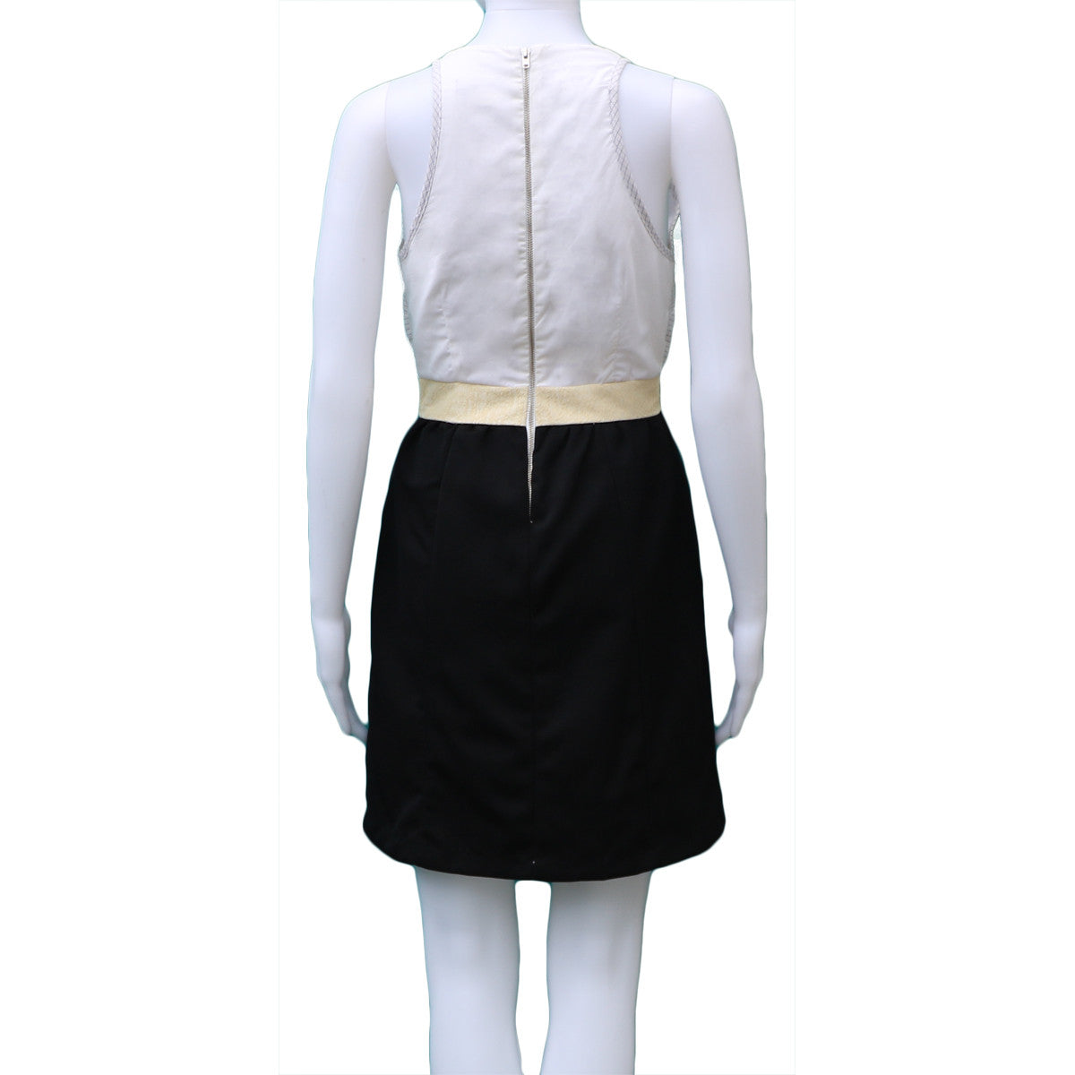 PRELOVED BIB FRONT KNEE LENGTH DRESS - leefluxury.com