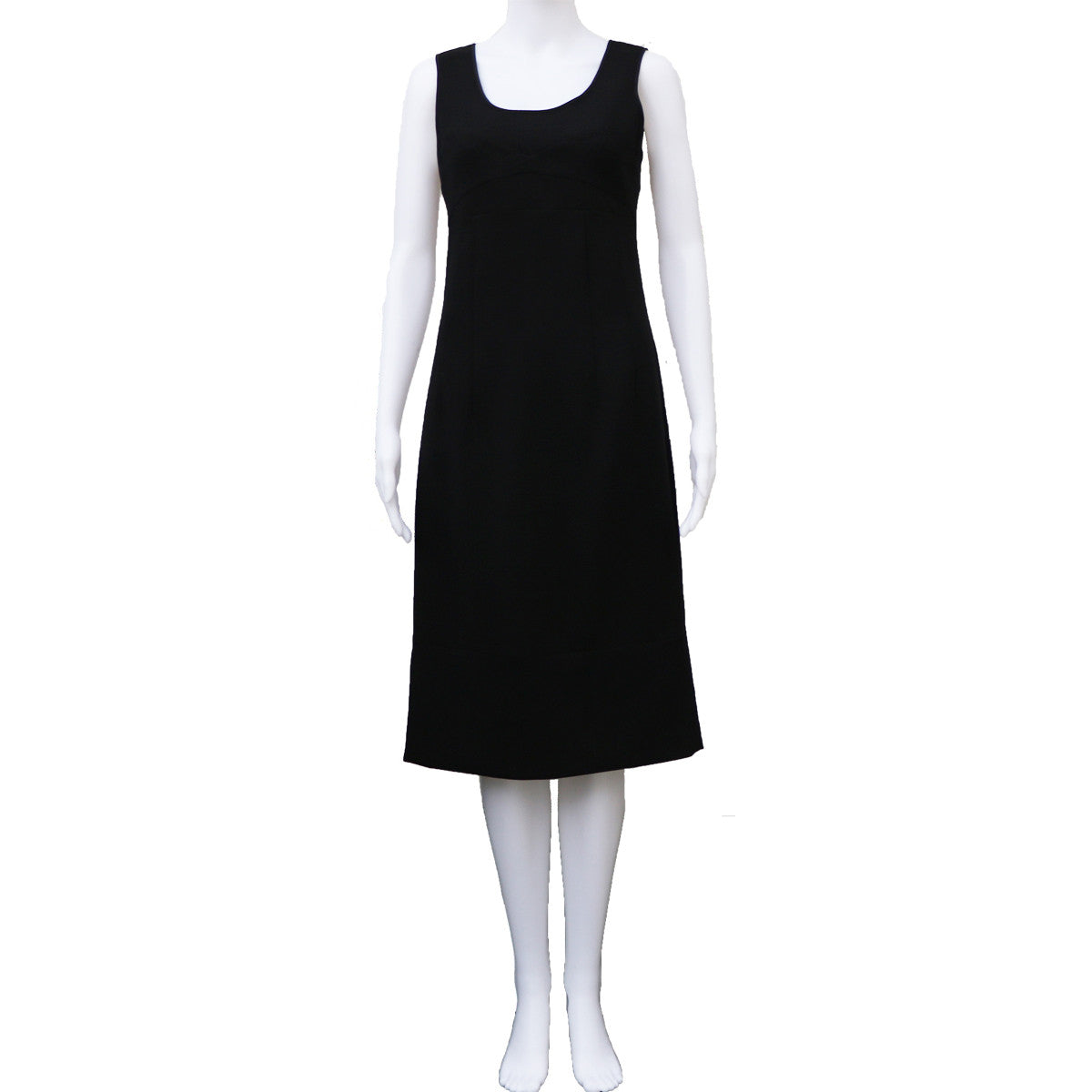NARCISO RODRIGUEZ BLACK SHEATH DRESS - leefluxury.com
