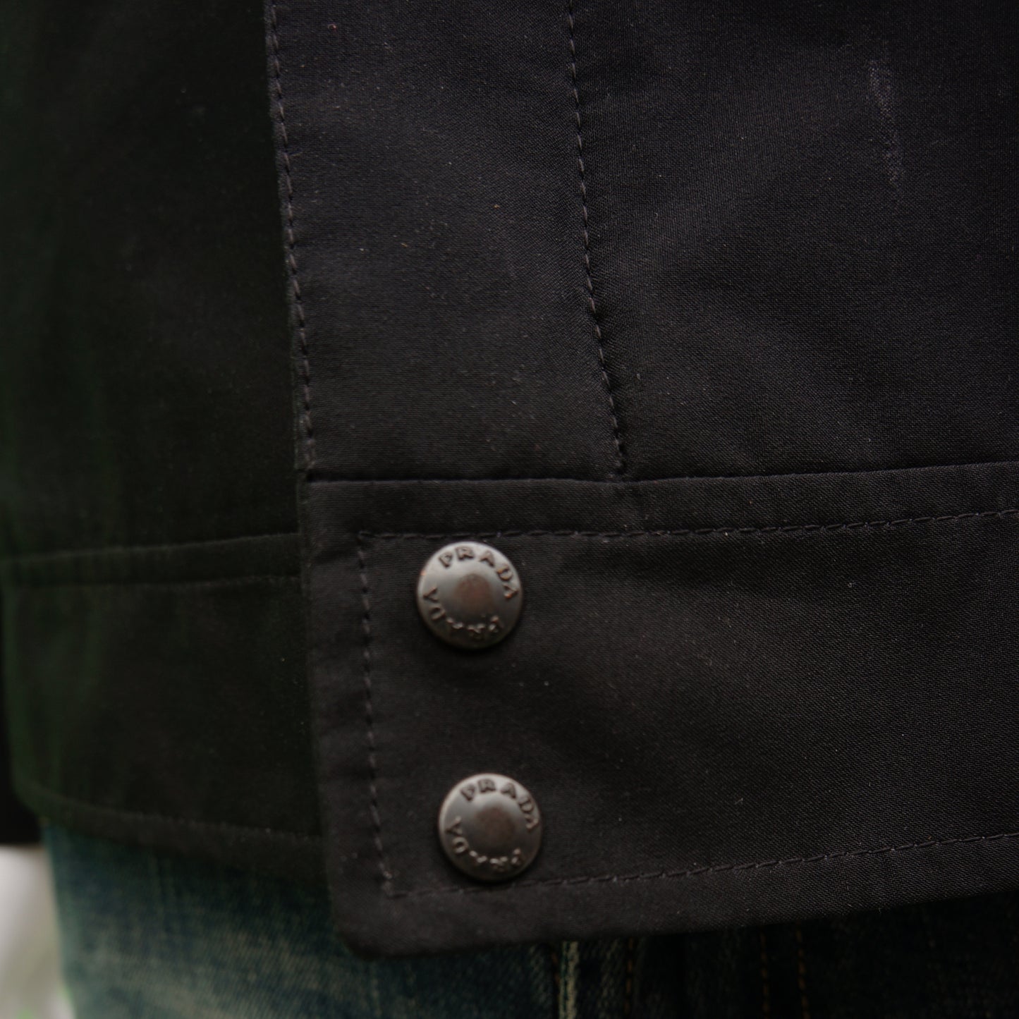 PRADA LIGHTWEIGHT ZIP UP JACKET - leefluxury.com